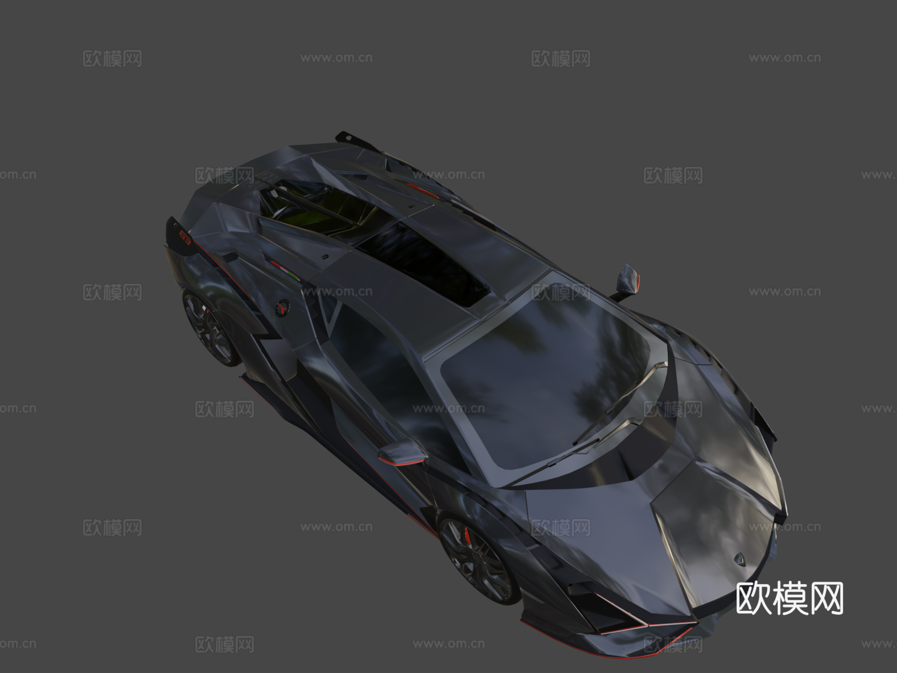 兰博基尼Siánsu模型