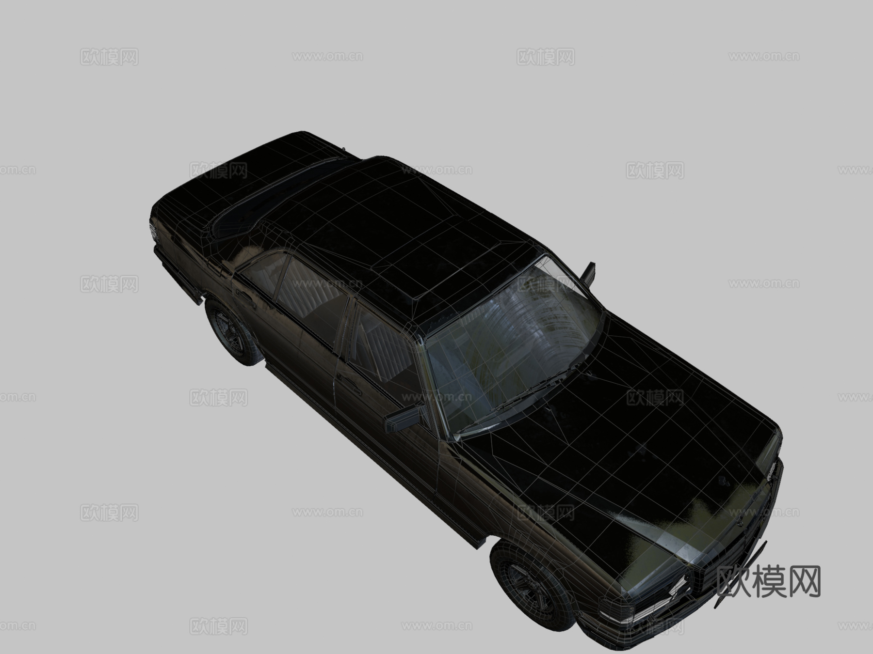 梅赛德斯-奔驰 w126su模型