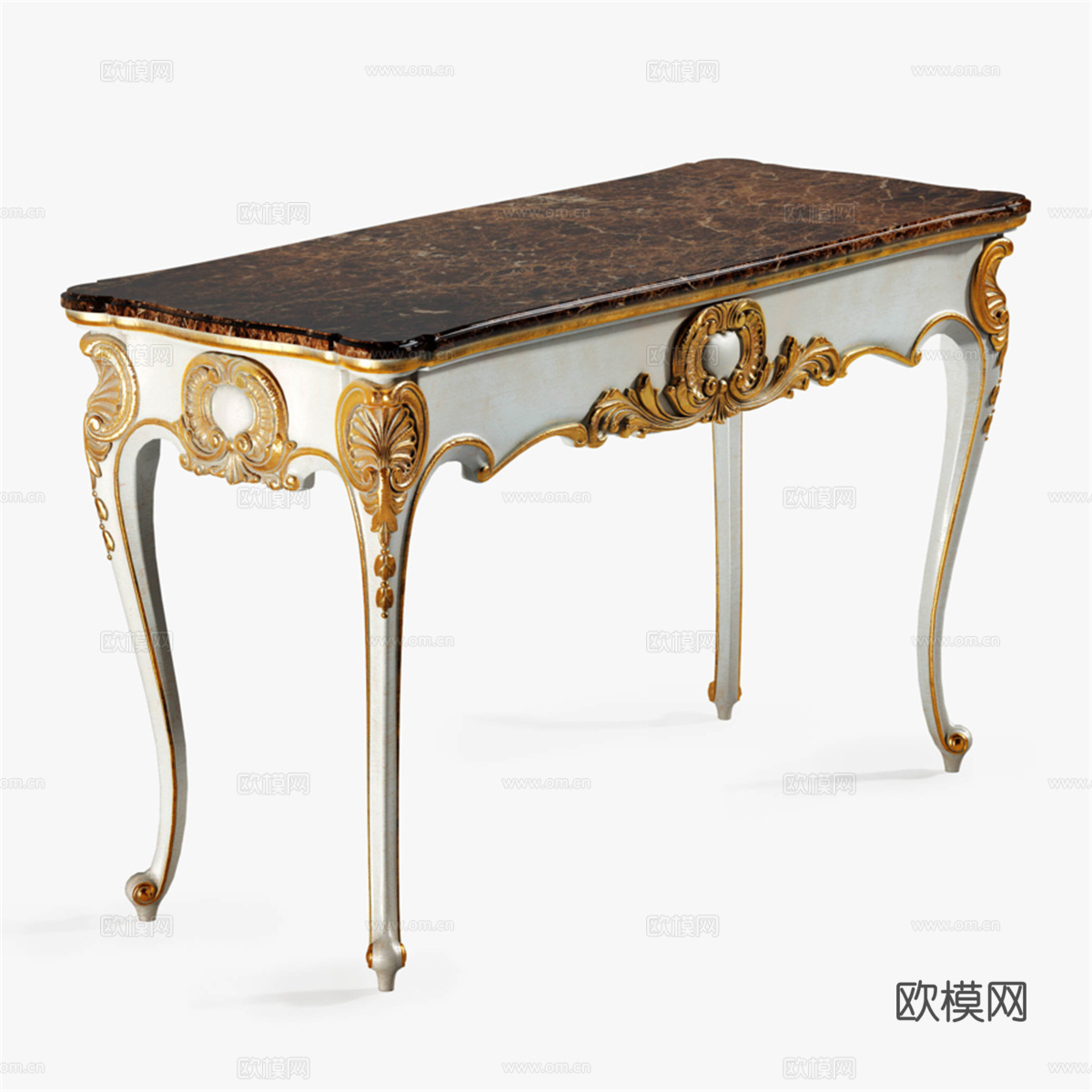 圣丹尼斯边桌3d模型