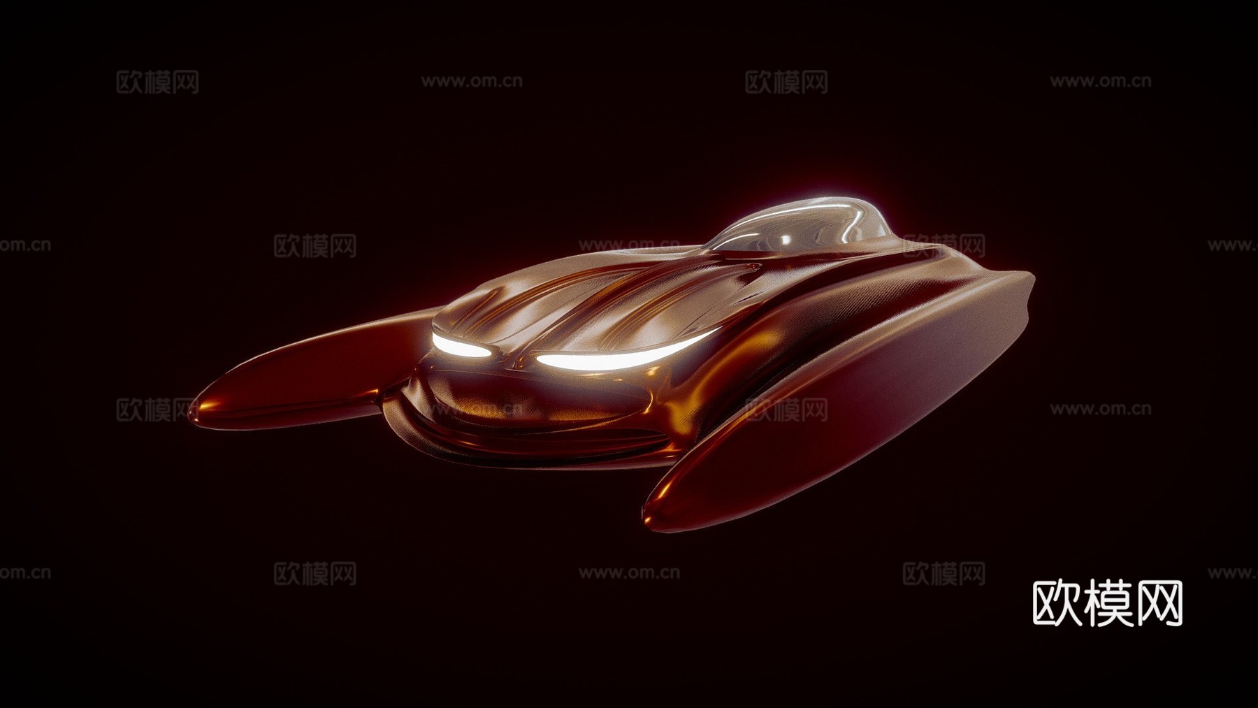未来科幻汽车su模型