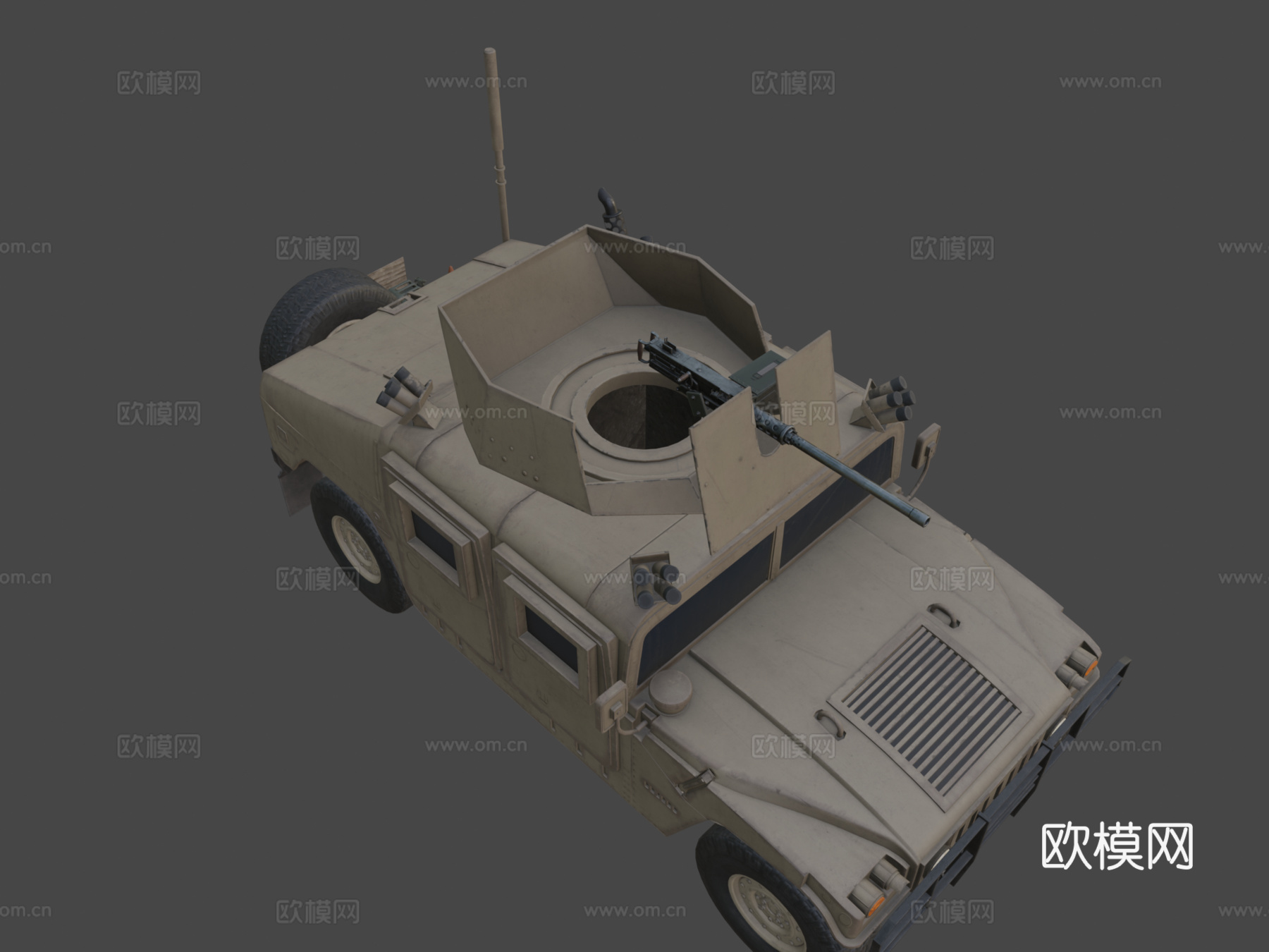 高机动多用途轮式车辆 UAHsu模型