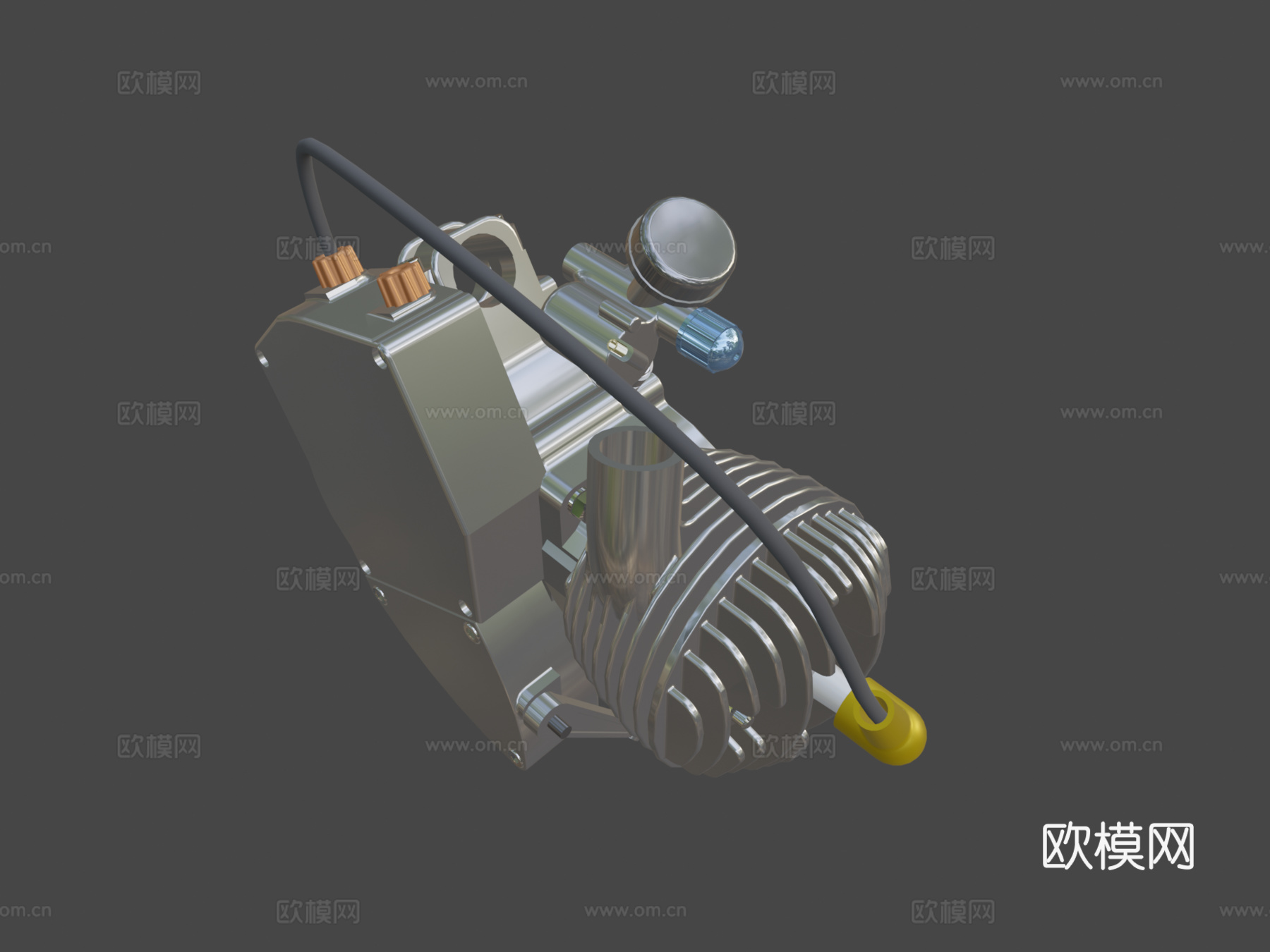 自行车发动机 TFLEX CAD STsu模型