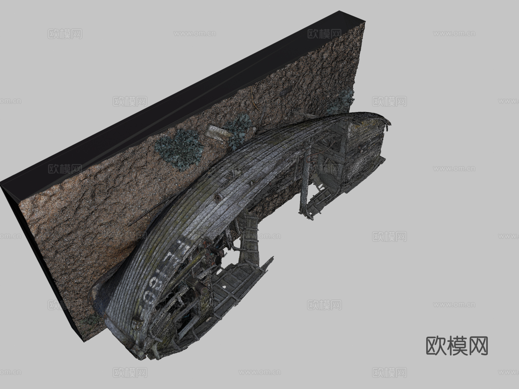 邓杰内斯船su模型