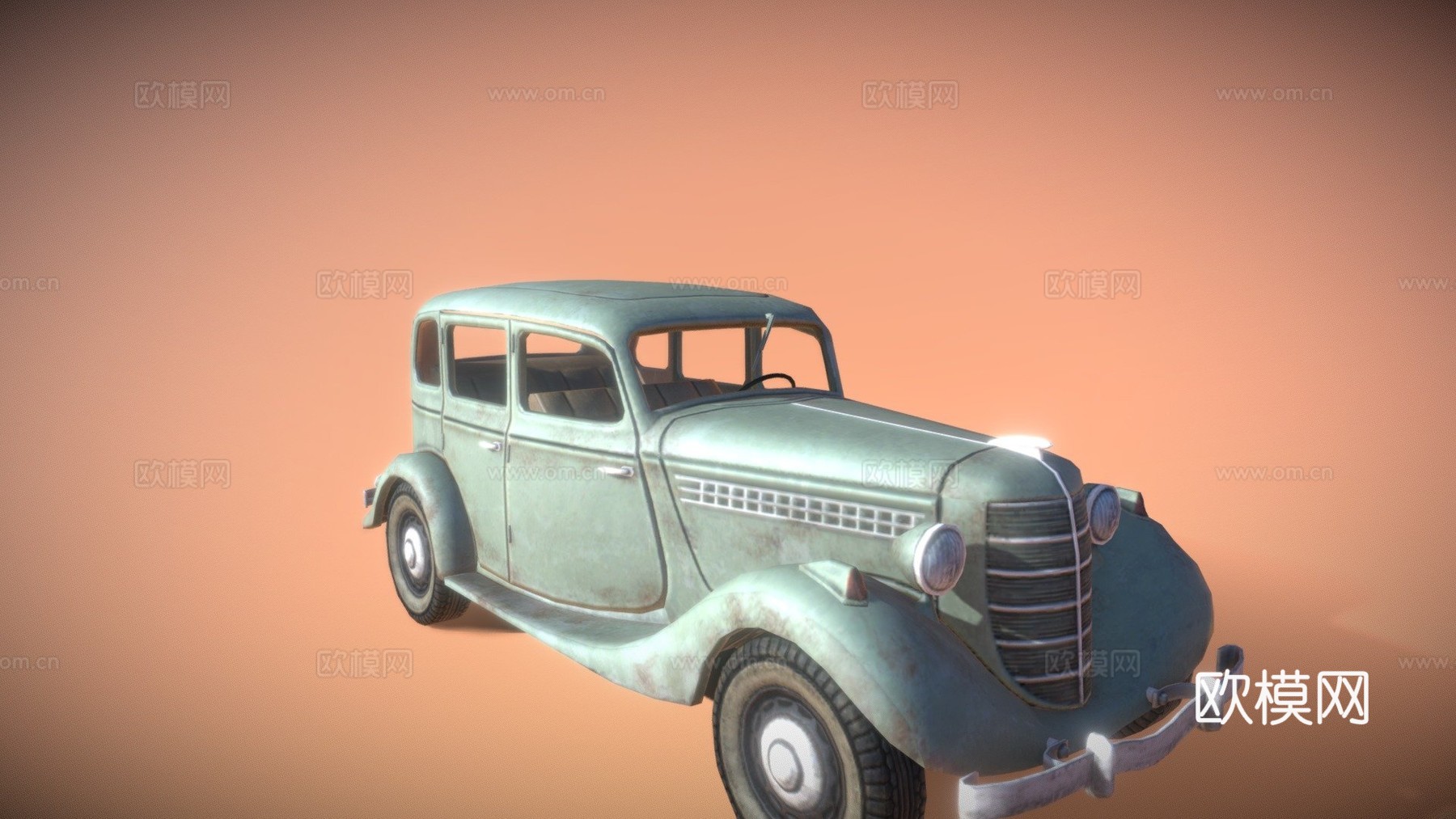 豪华汽车su模型