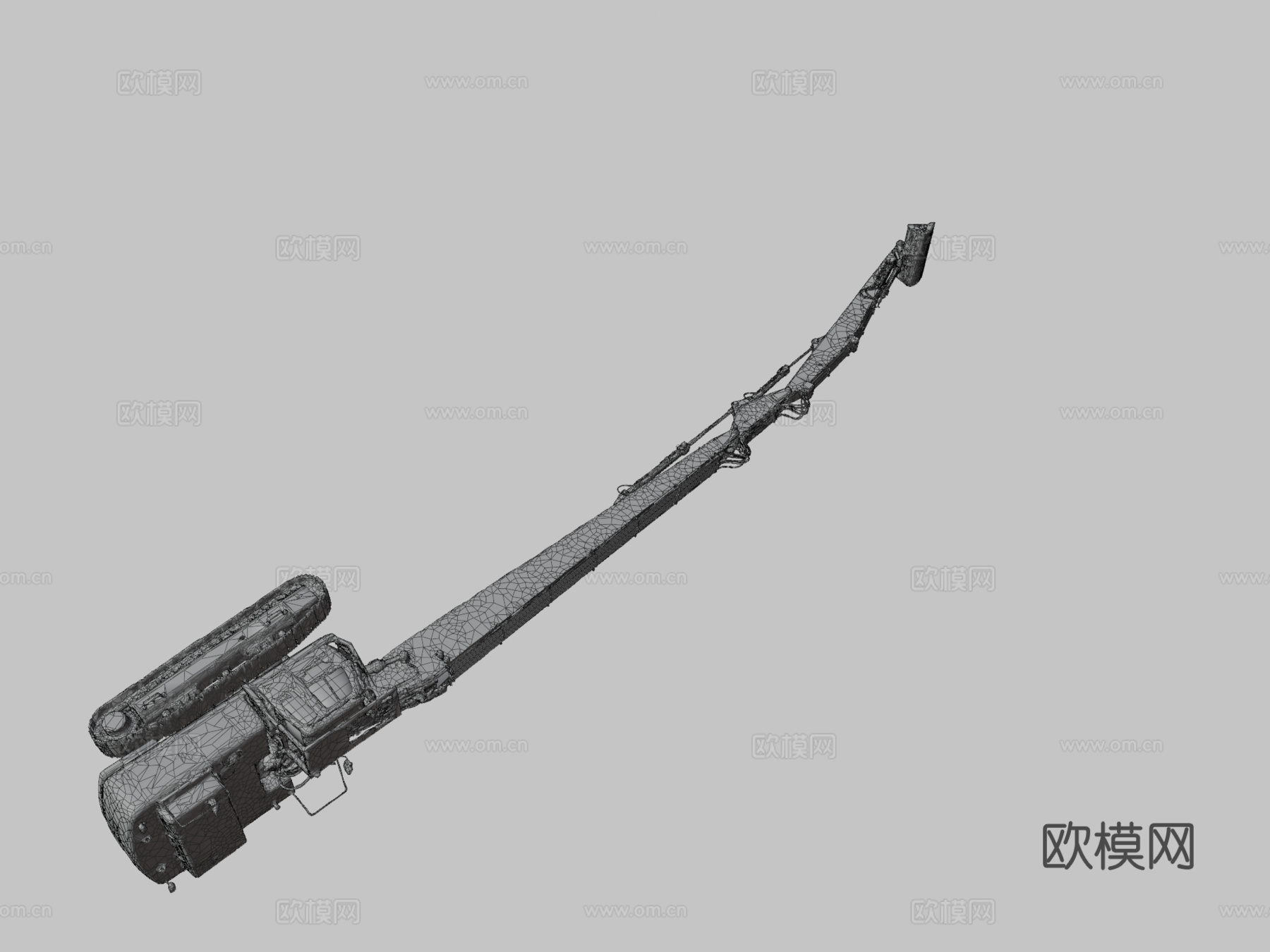 挖掘机 日立 ZX 460 LCH 系列su模型