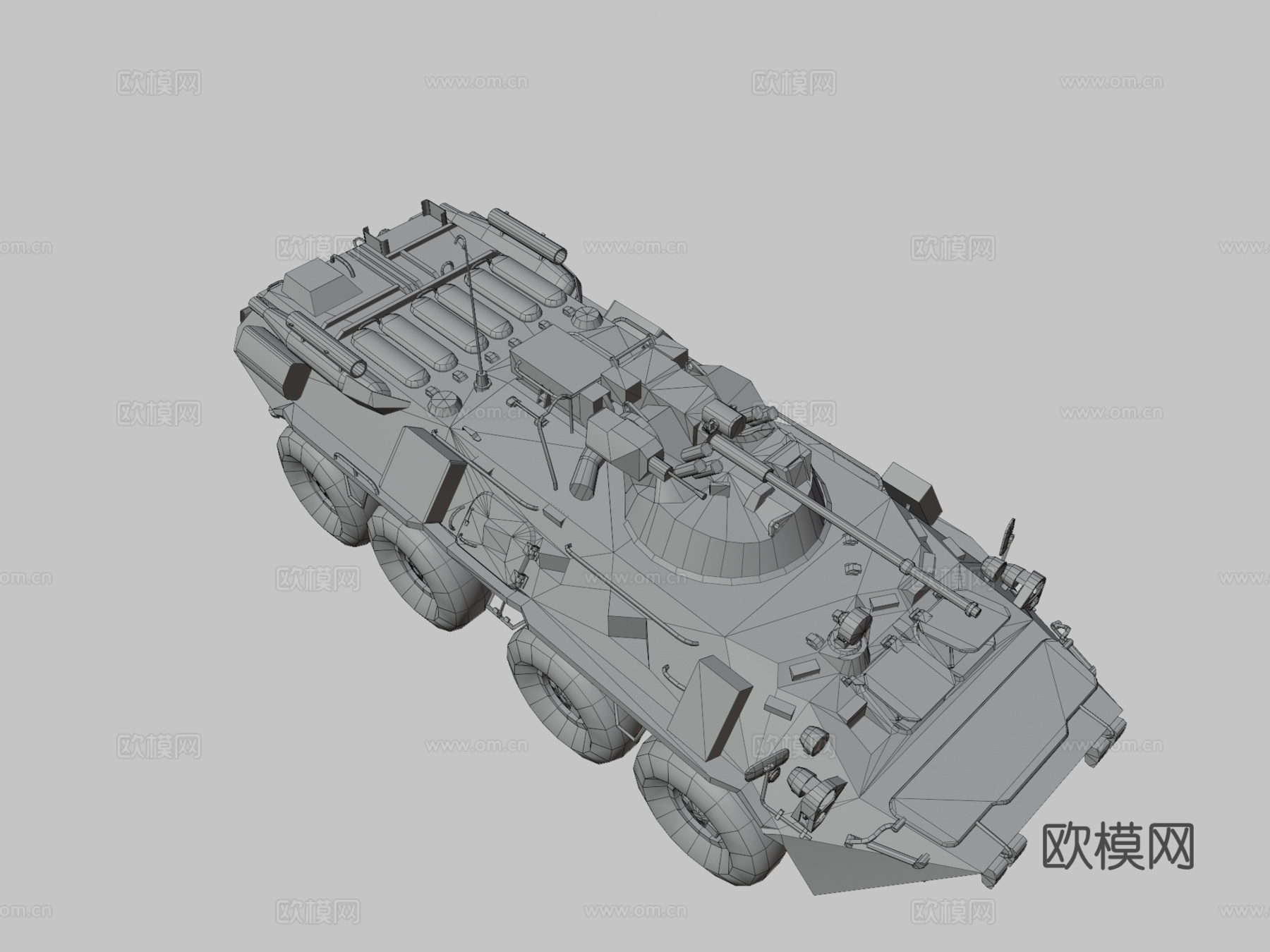 BTR82装甲运兵车su模型