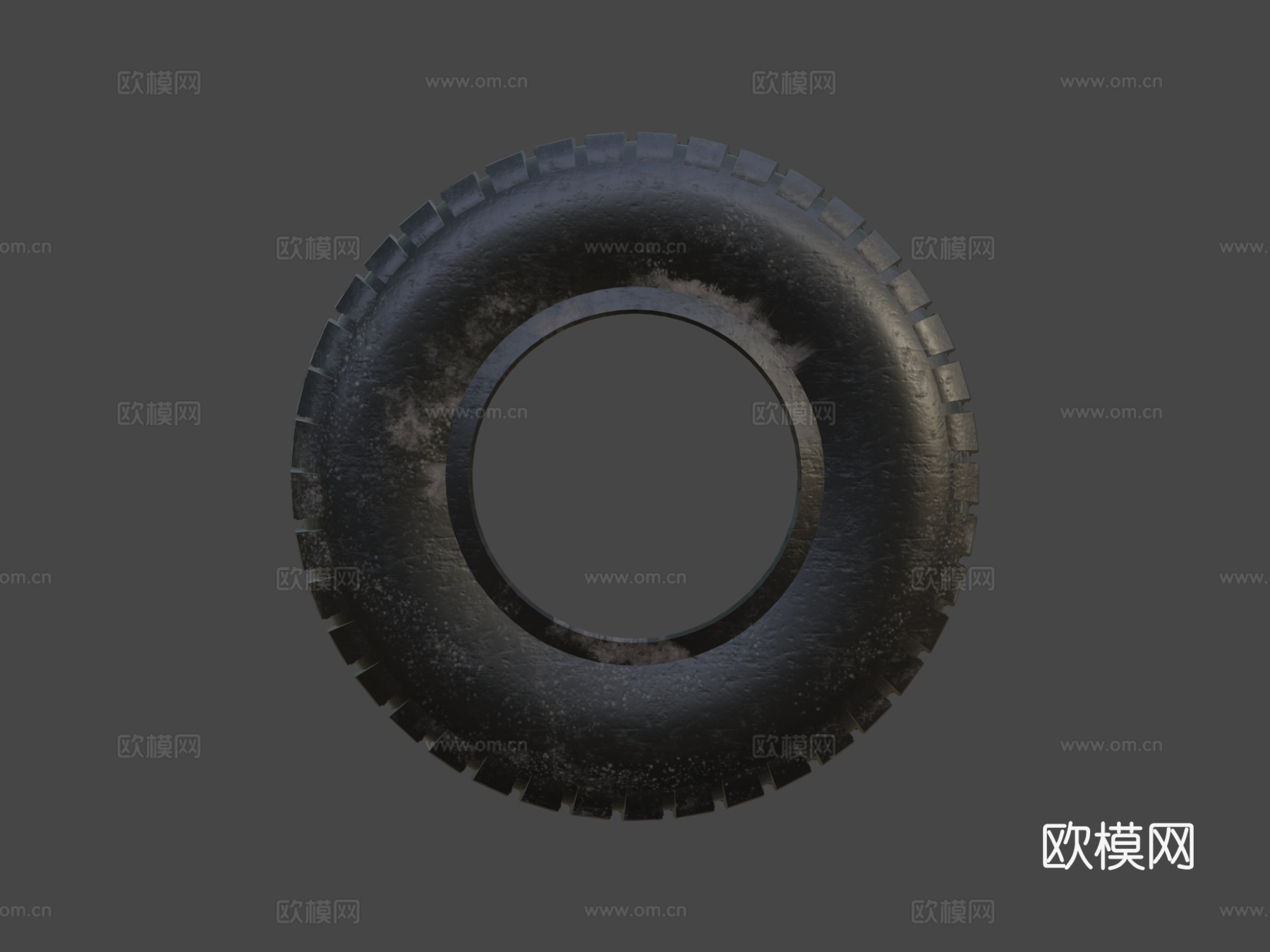 旧轮胎su模型