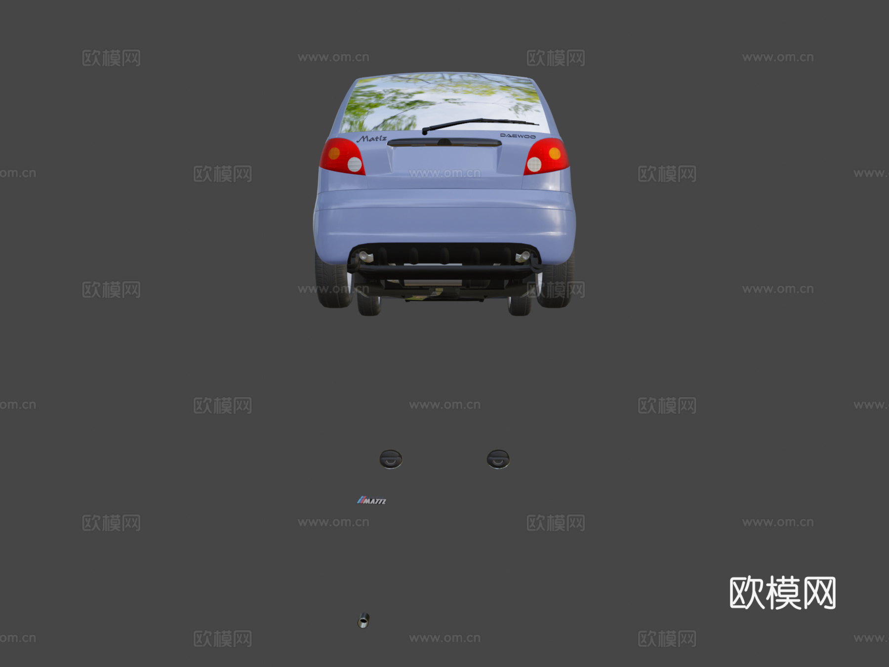 大宇马蒂兹su模型