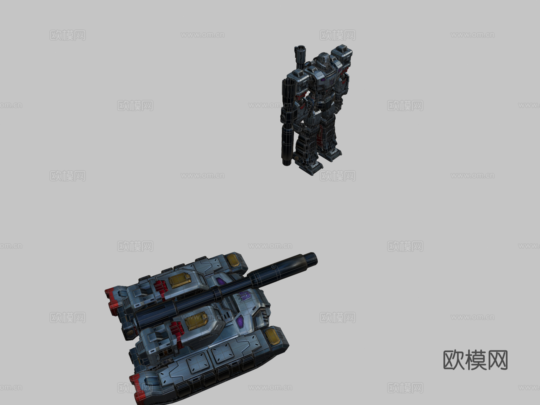 威震天RA SMITEsu模型