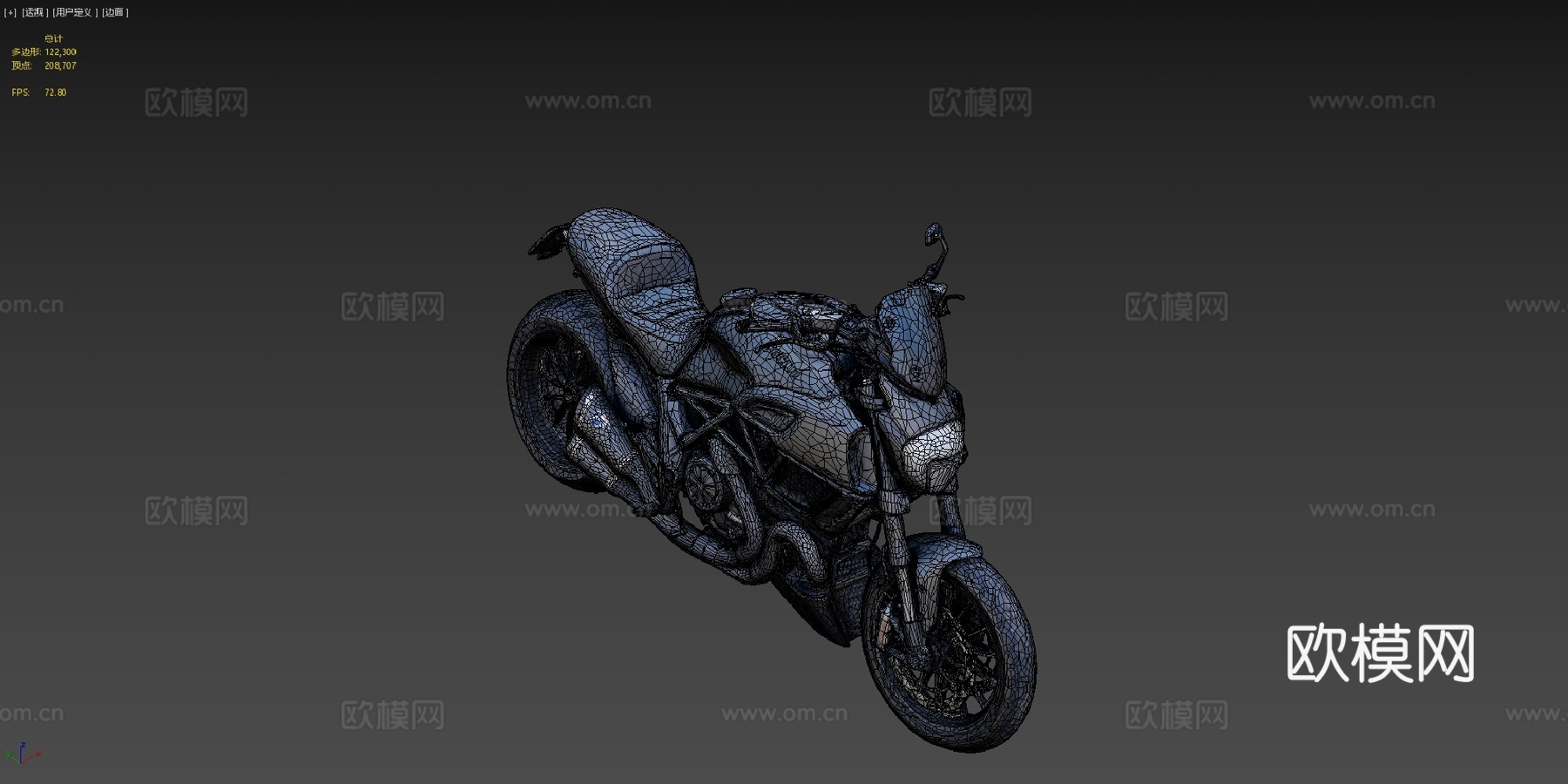 杜卡迪 Diavelsu模型