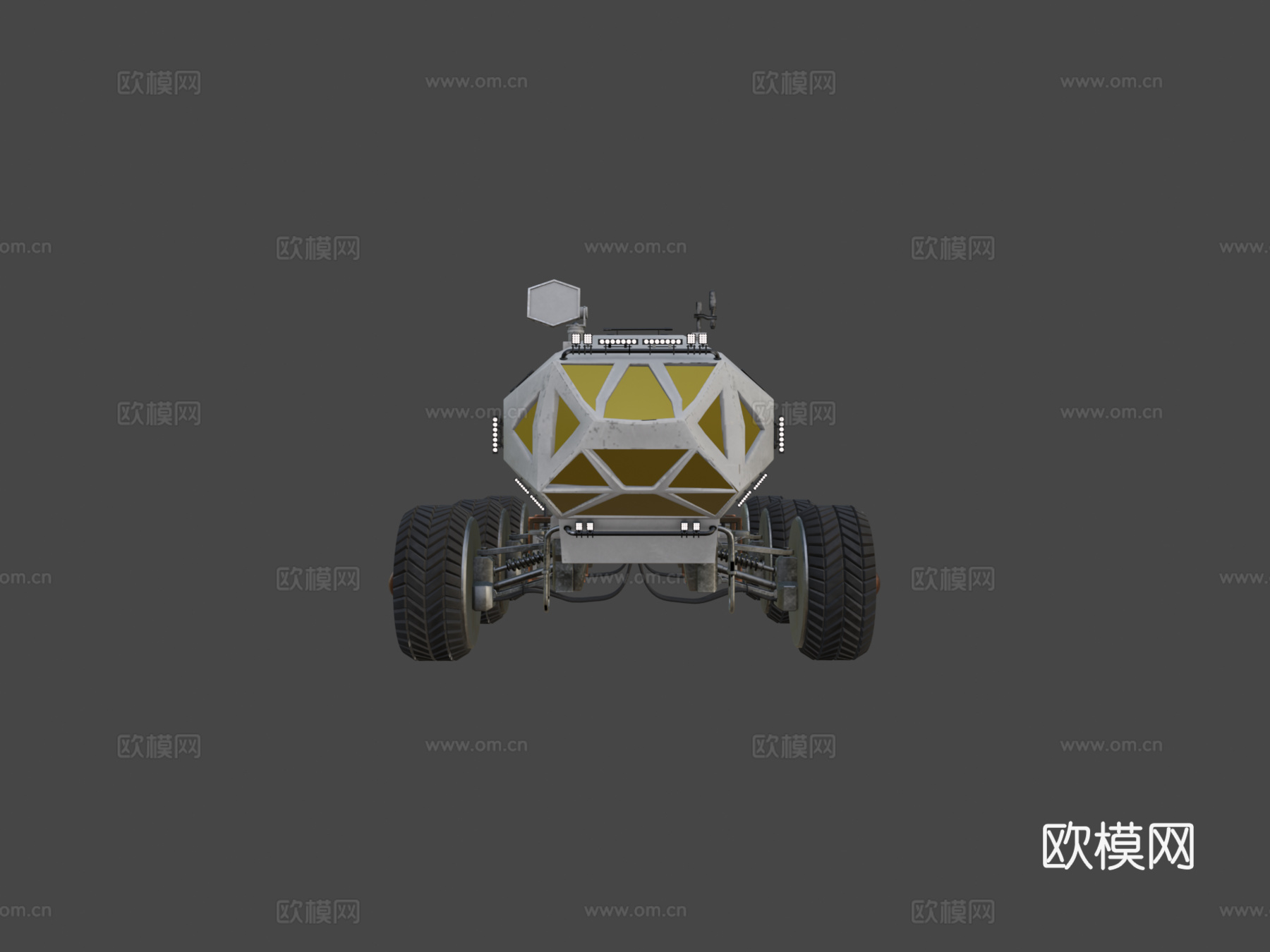 火星车su模型