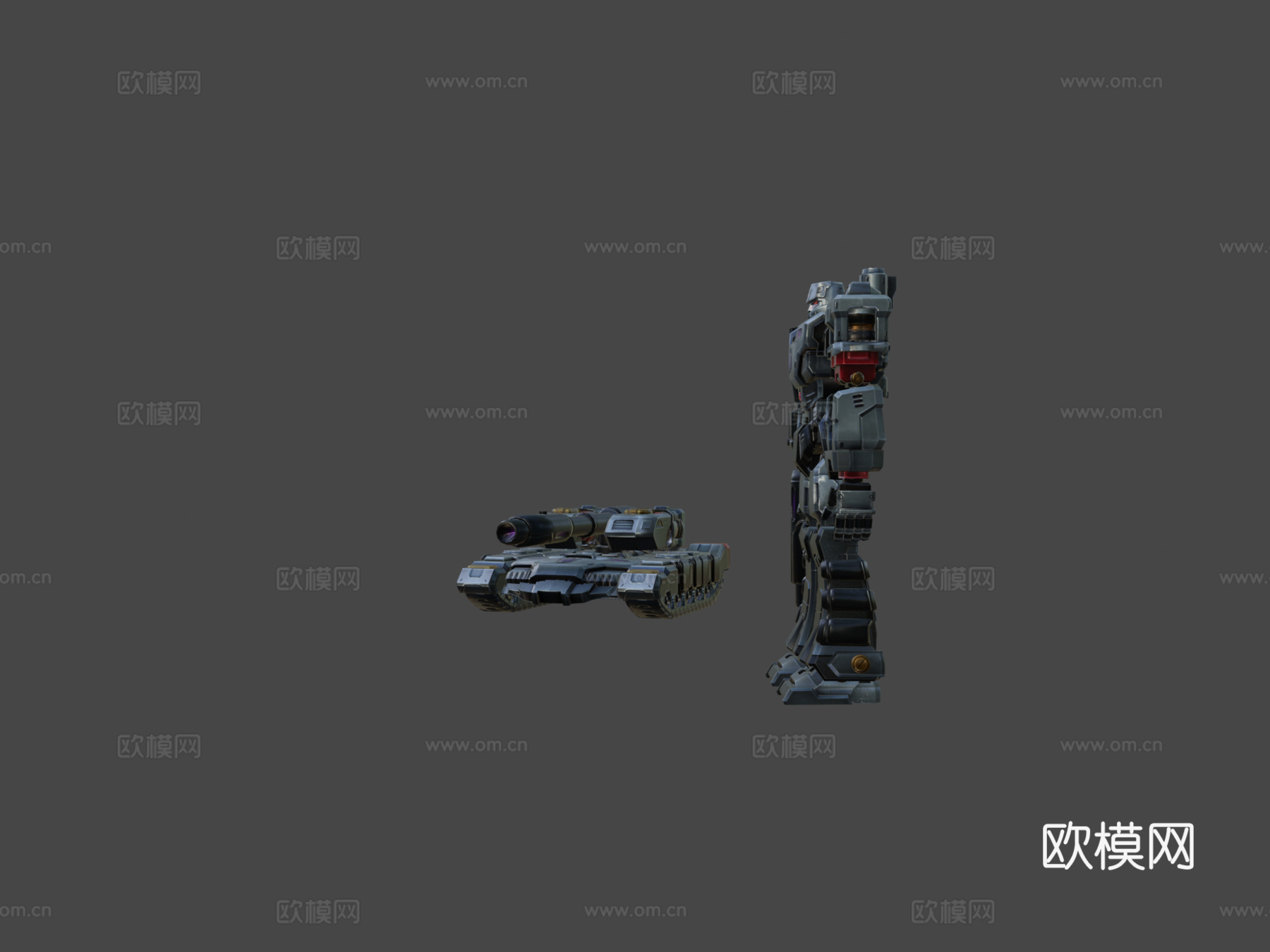 威震天RA SMITEsu模型