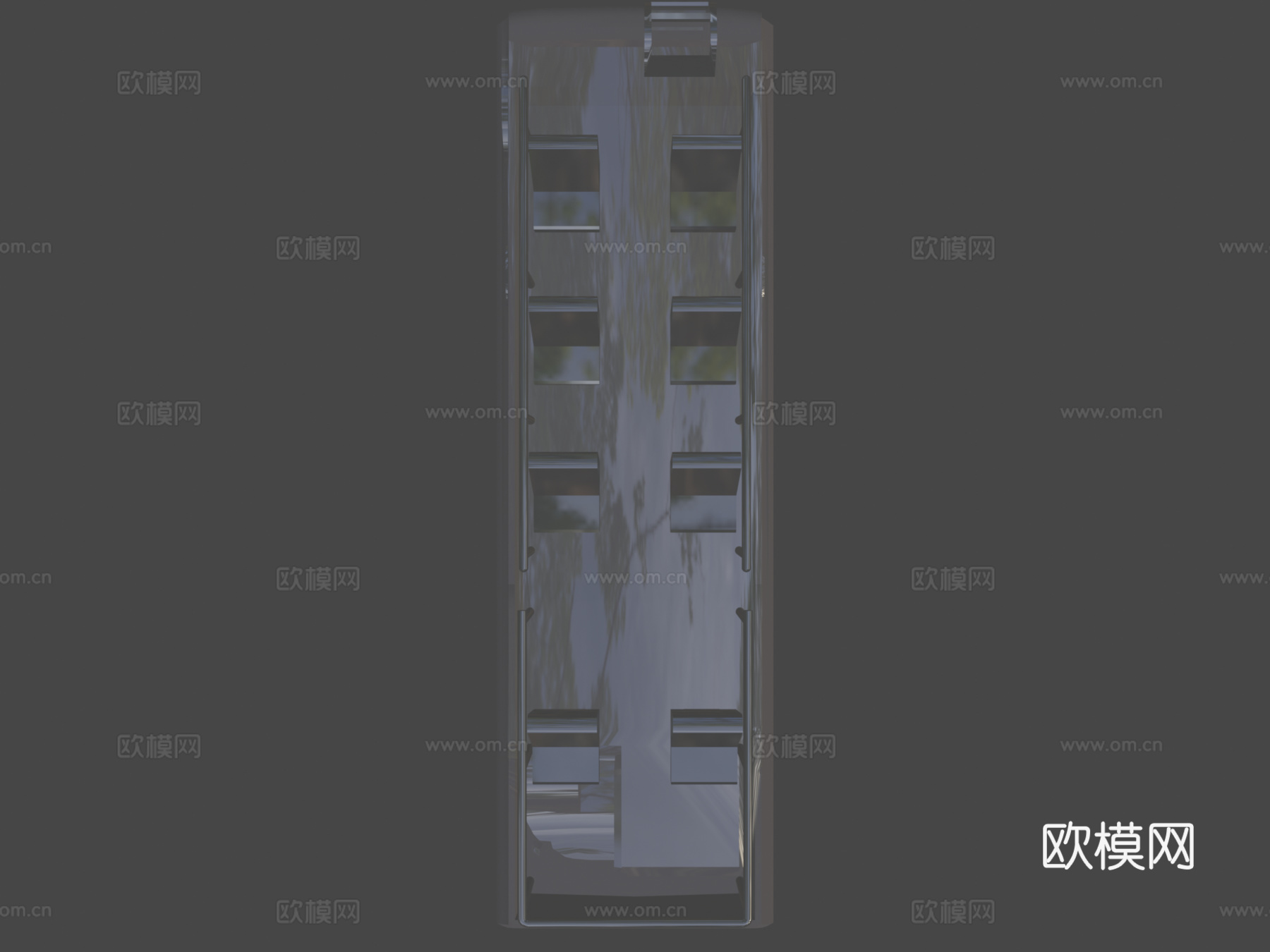HCR旅游巴士su模型