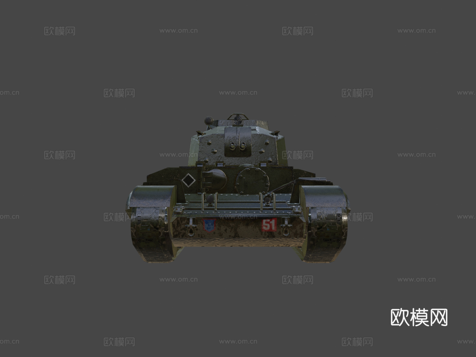 半人马防空炮Mk IIsu模型