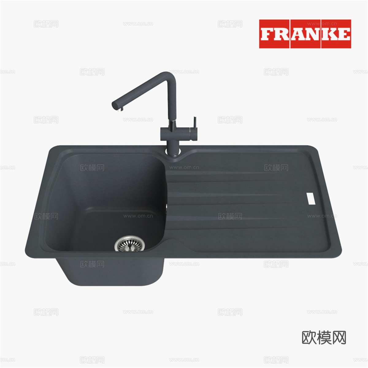 Franke Aneta 水槽 AZG 611 Fragra3d模型