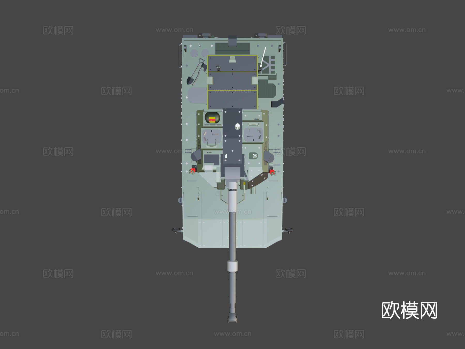 坦克哈日马su模型