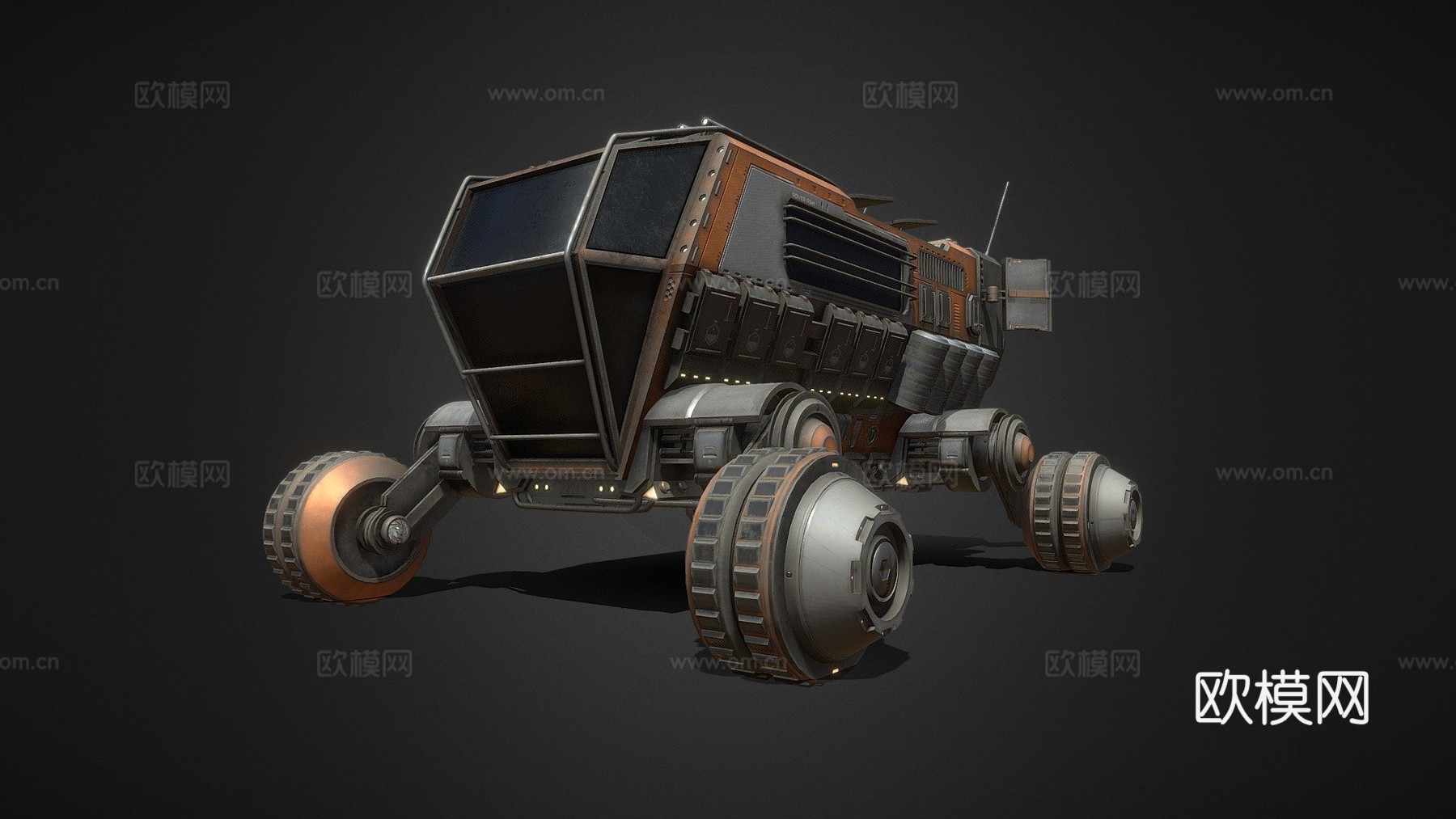 火星漫游车2su模型