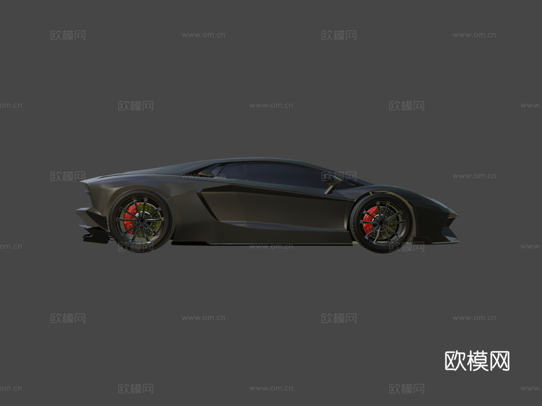 兰博基尼 Aventadorsu模型