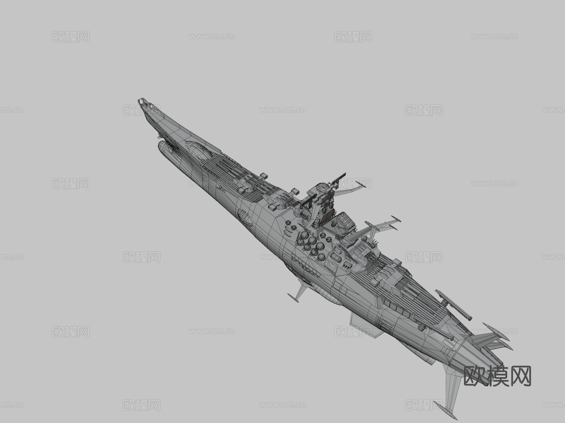 宇宙战舰大和号2199su模型