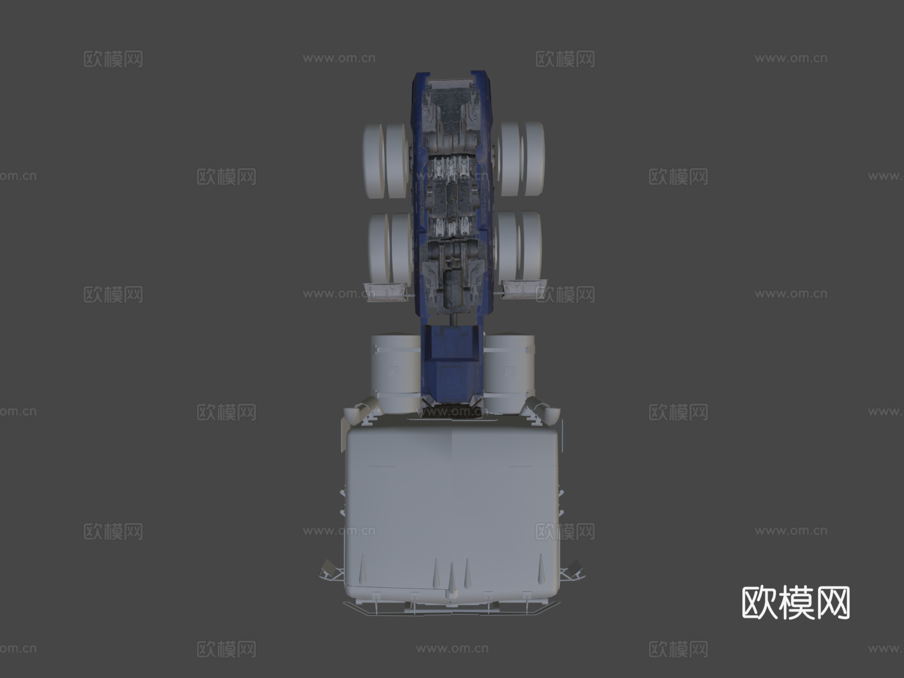 擎天柱变形su模型