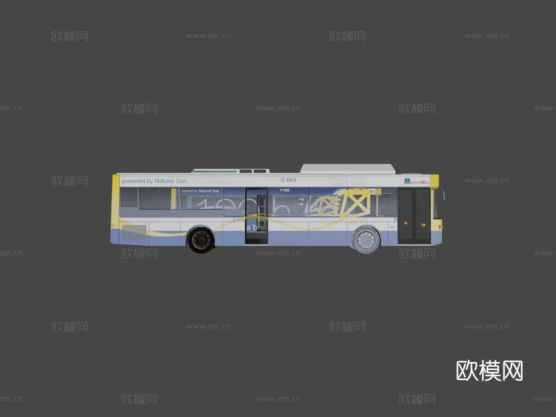 布里斯班市 斯堪尼亚 L94UB 巴士包 左舵su模型