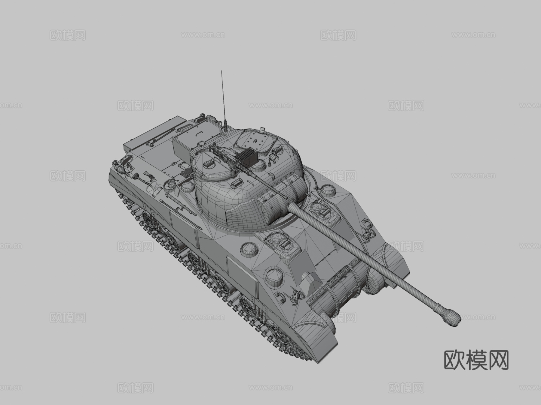 M4谢尔曼萤火虫su模型