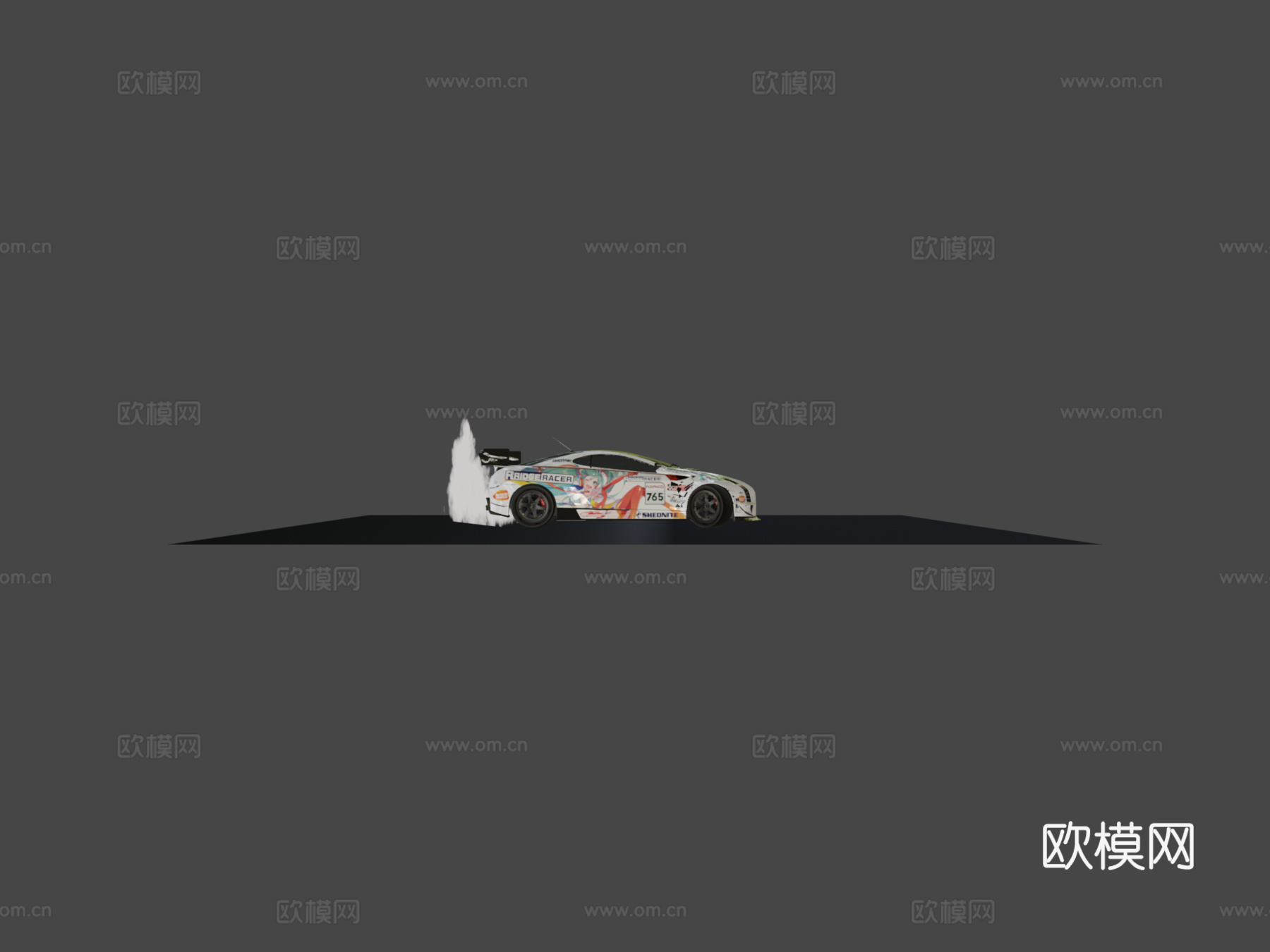 山脊赛车7su模型