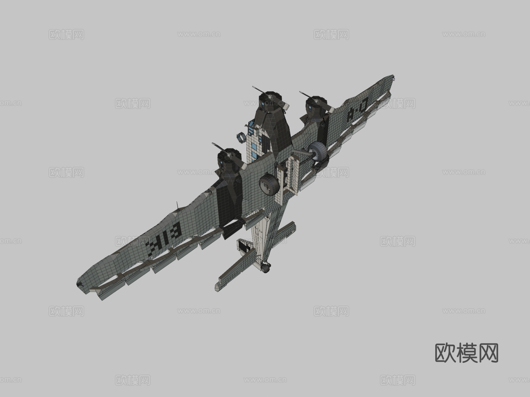 容克斯Ju523m风暴工厂su模型