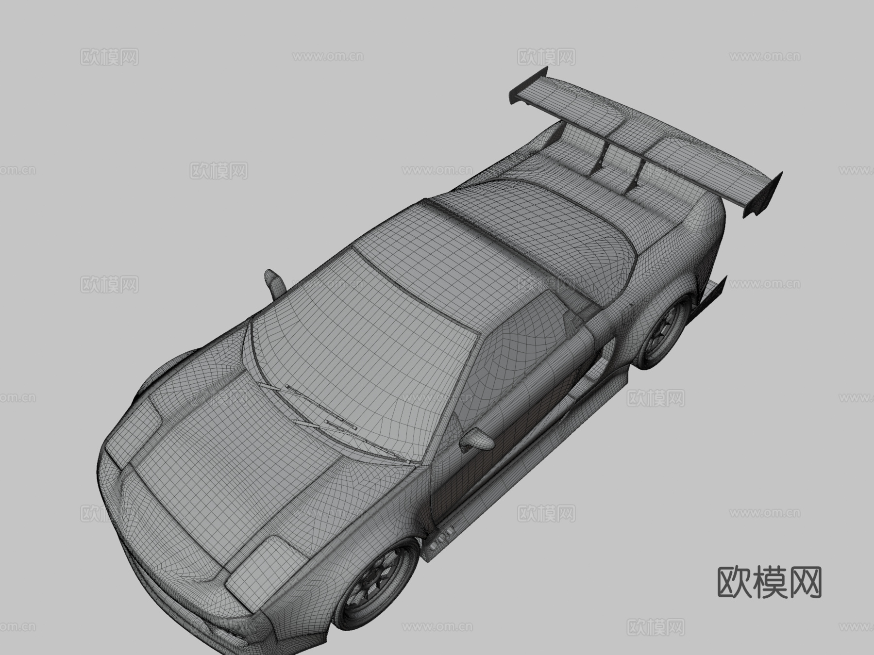 本田NSX改装版su模型