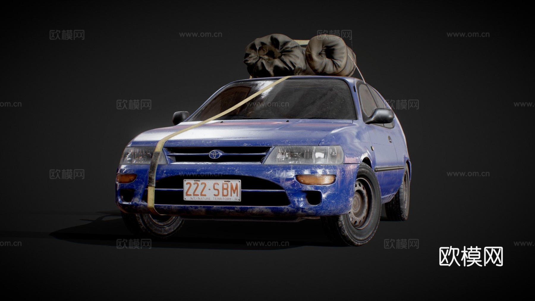 丰田卡罗拉1992su模型