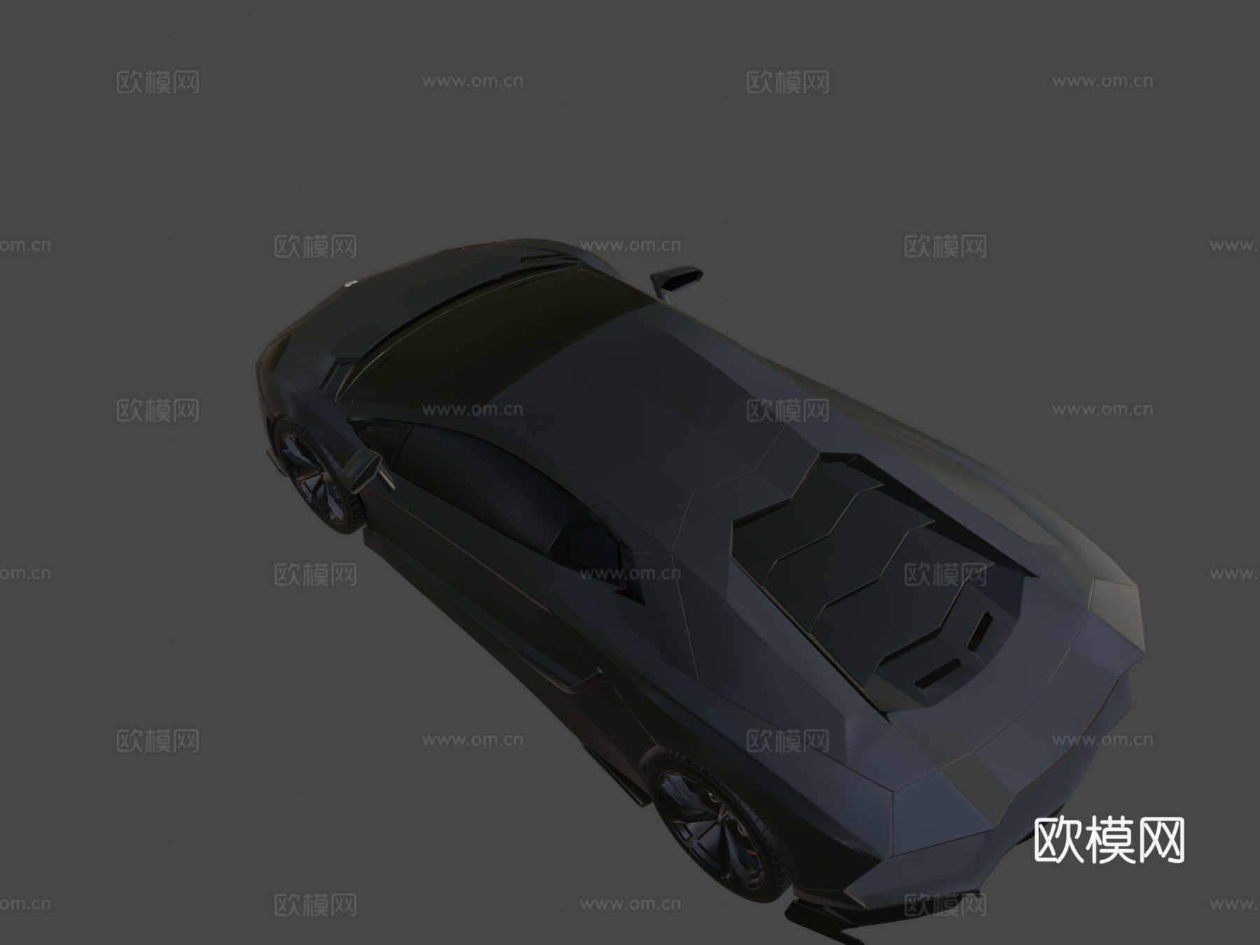 兰博基尼 Aventadorsu模型