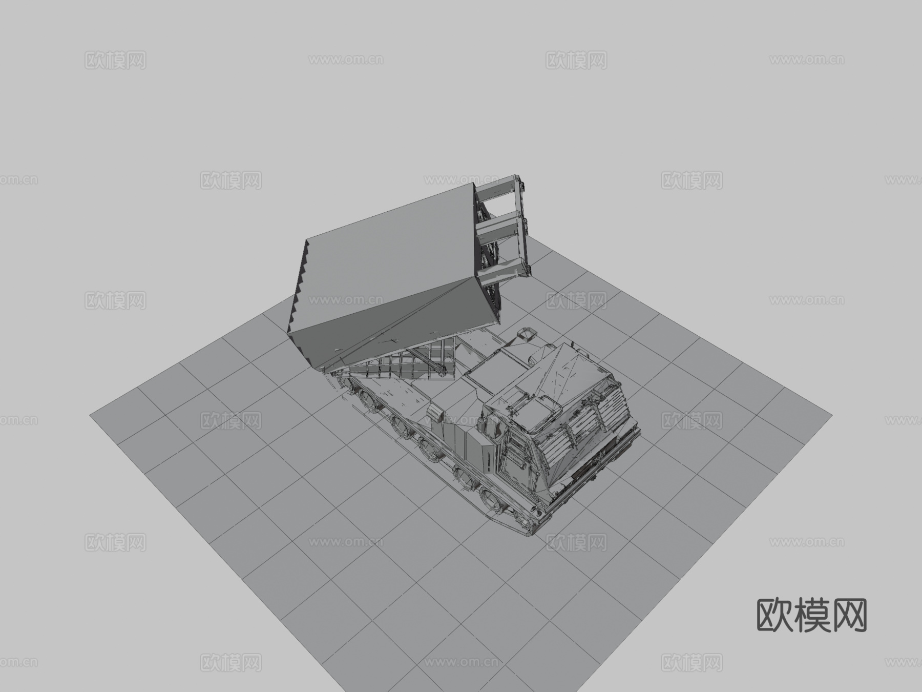 M270 多管火箭发射系统su模型