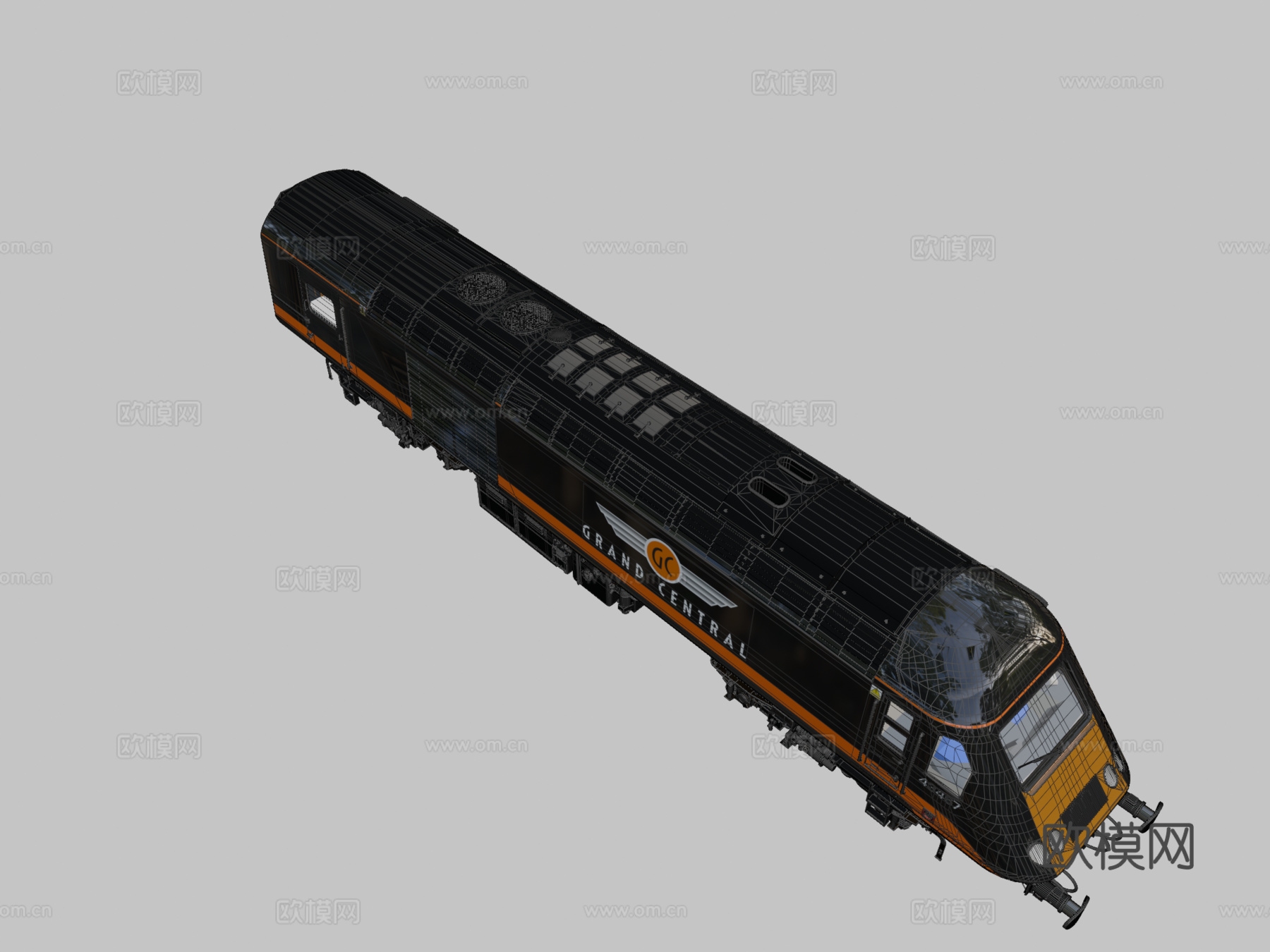 火车大中央车站 43 级su模型