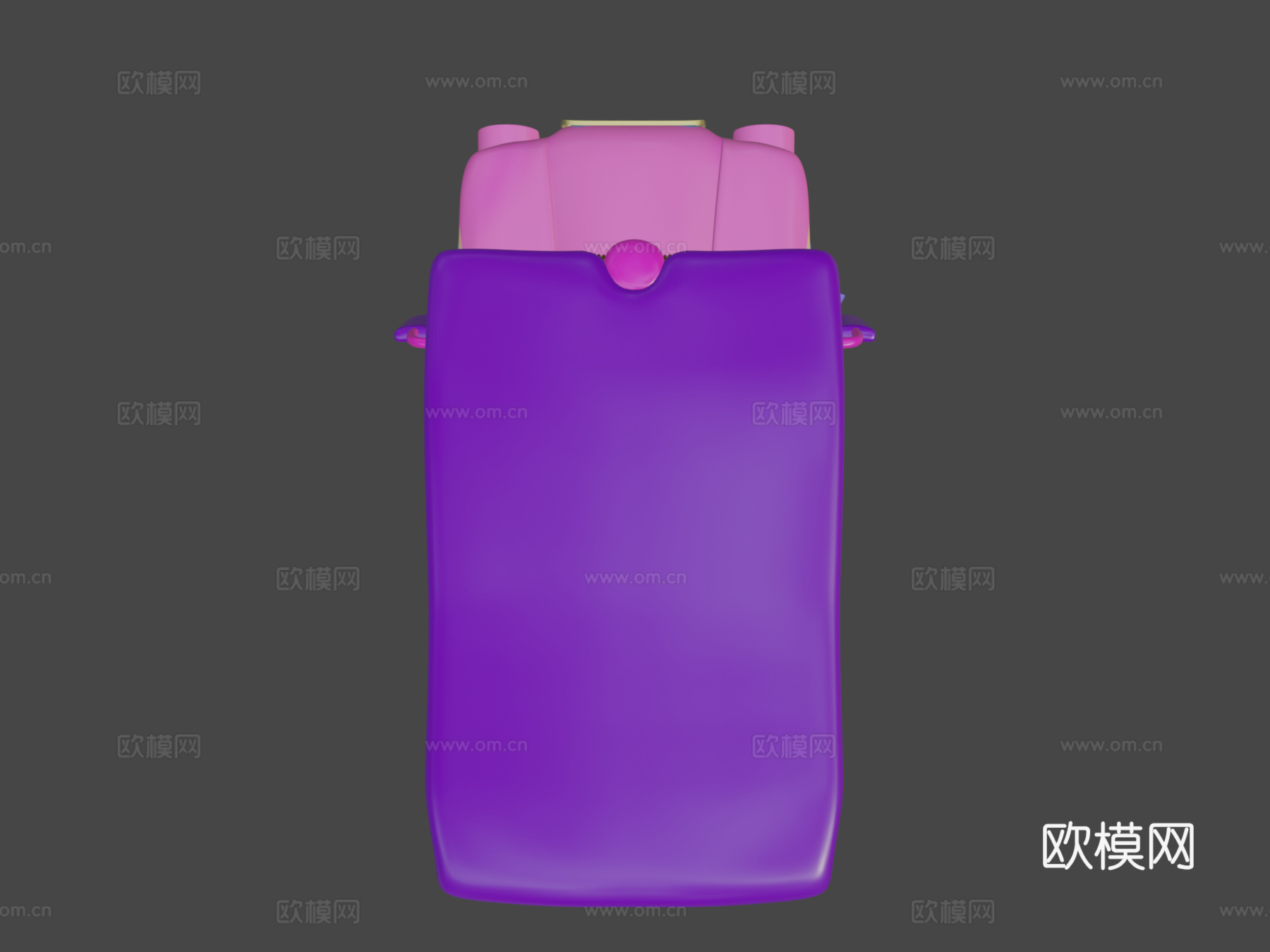 卡通巴士su模型