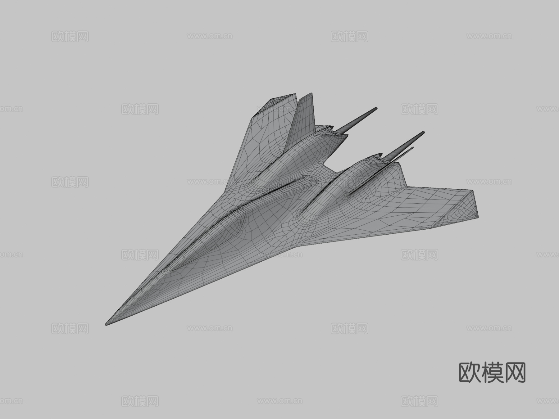 科幻喷气机猎鹰XRsu模型