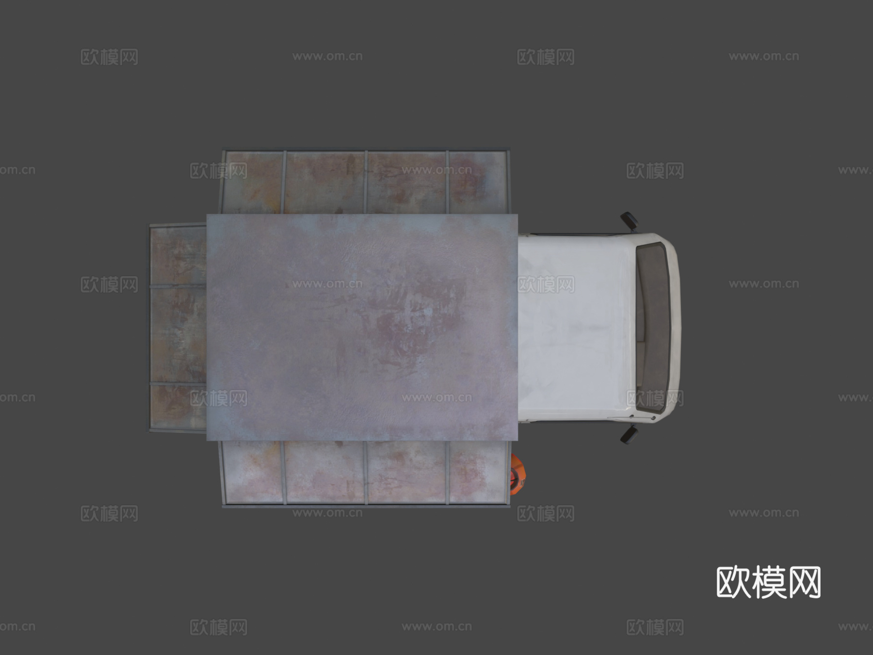 日本拉面车su模型