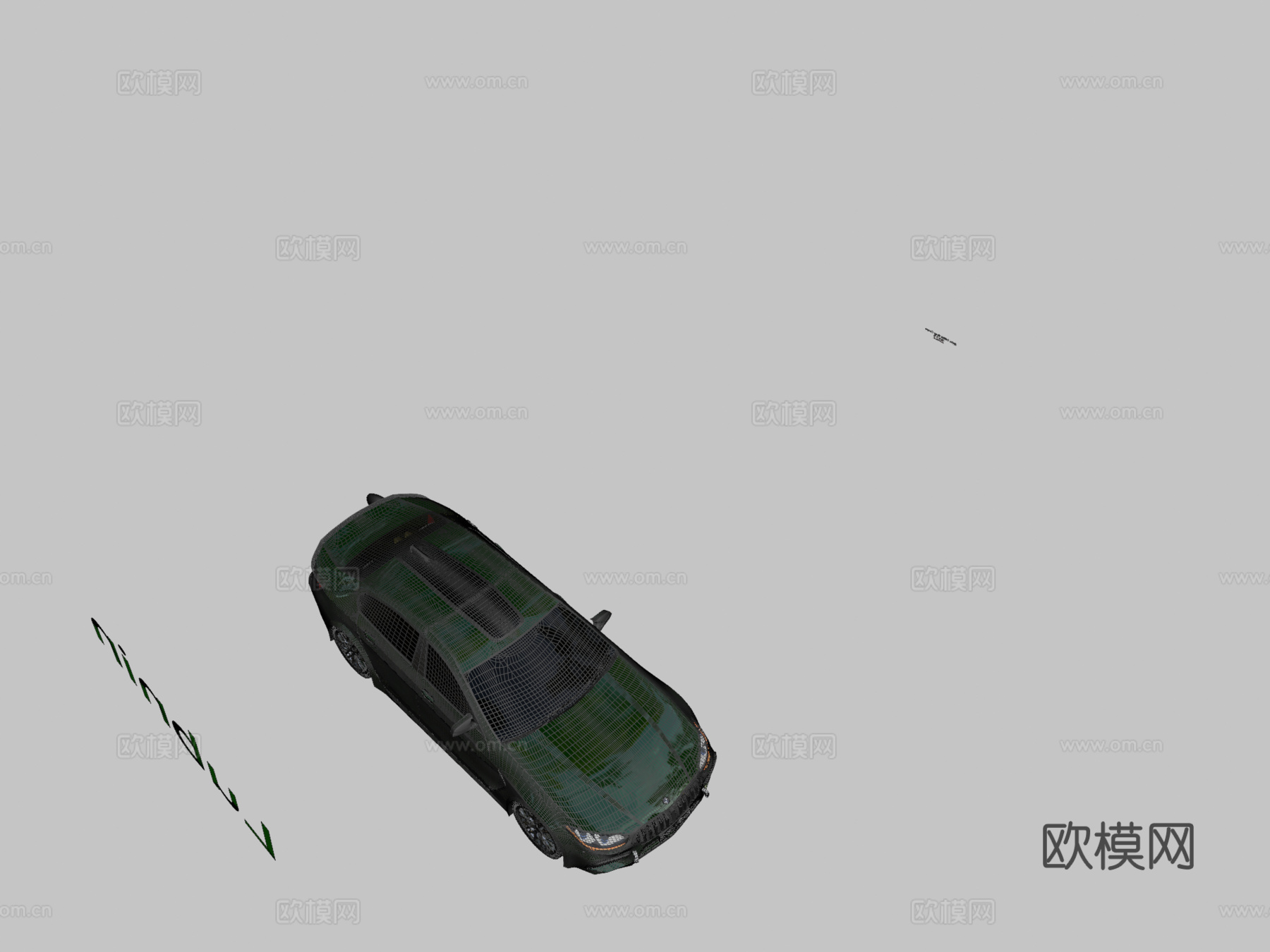 宝马 m8 大型轿跑 Competitionsu模型