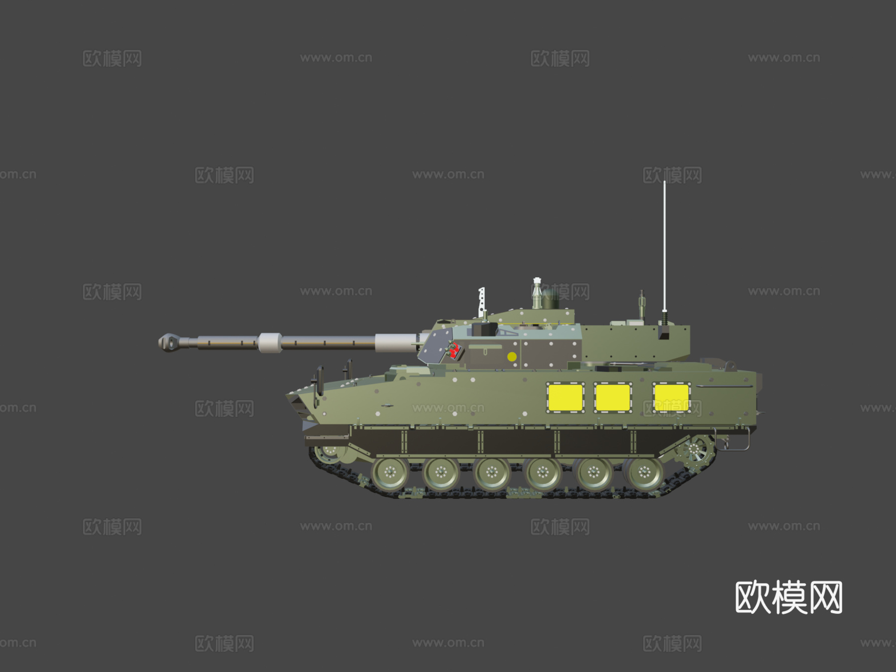 坦克哈日马su模型