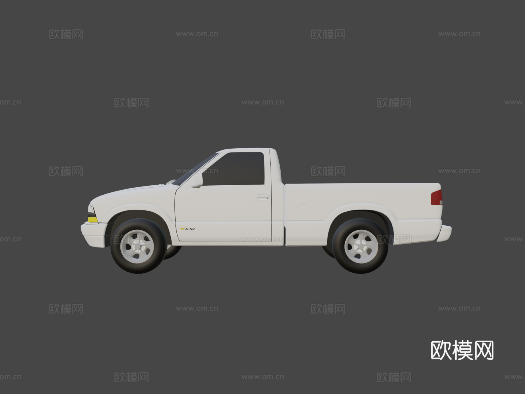 雪佛兰S10su模型