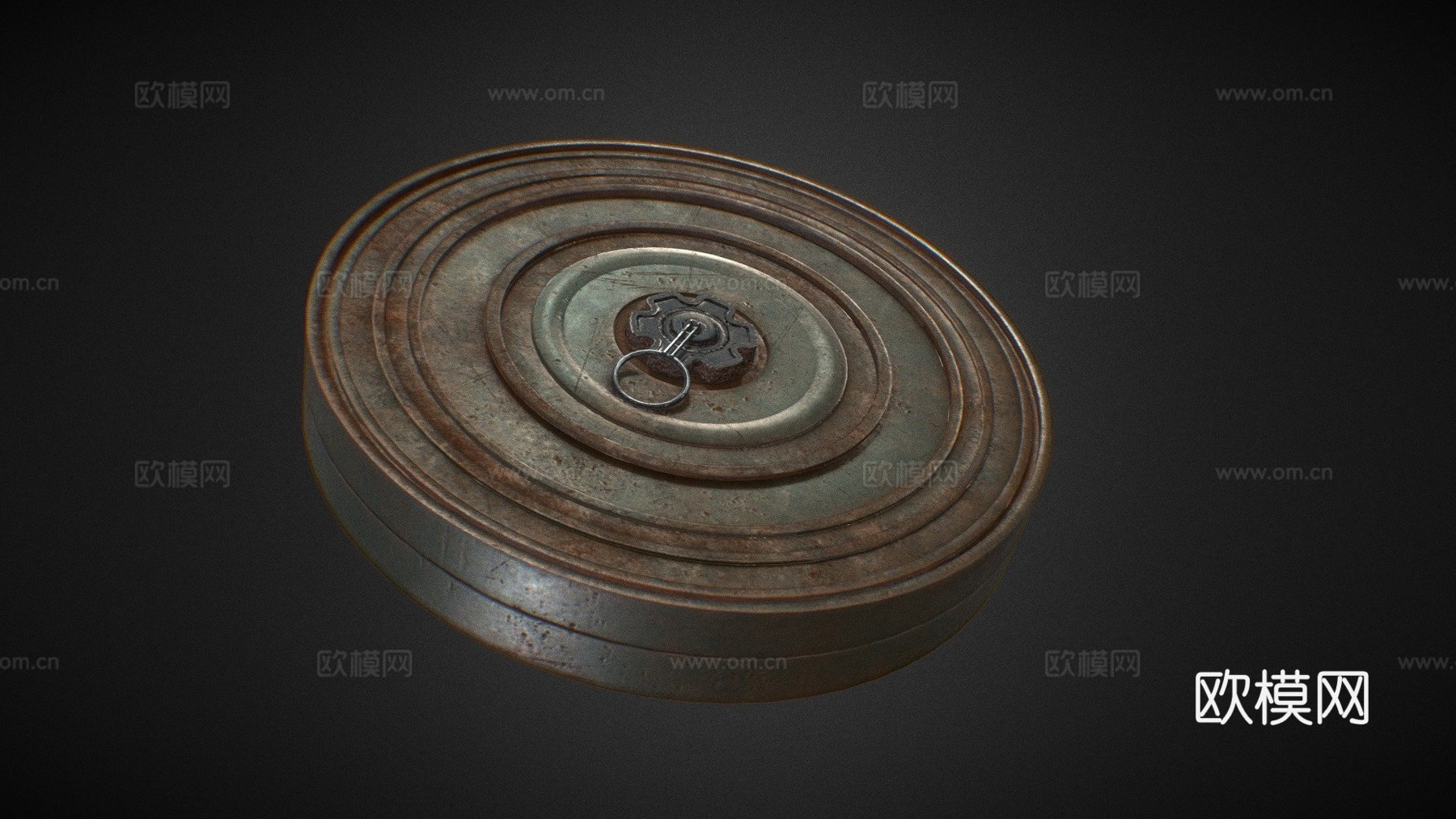 苏联反坦克地雷su模型