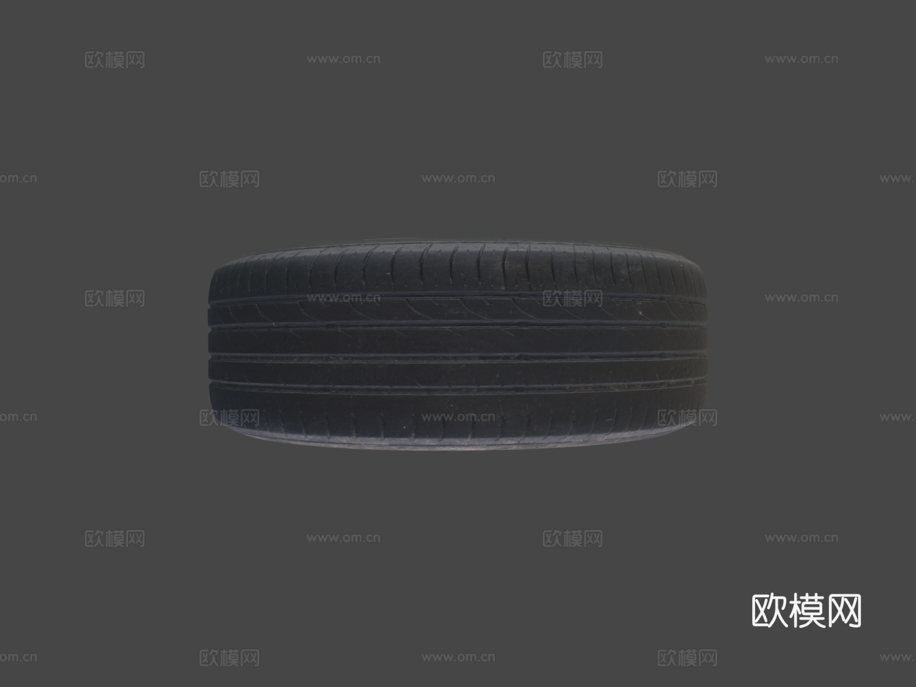 带丰田轮圈的轮胎su模型