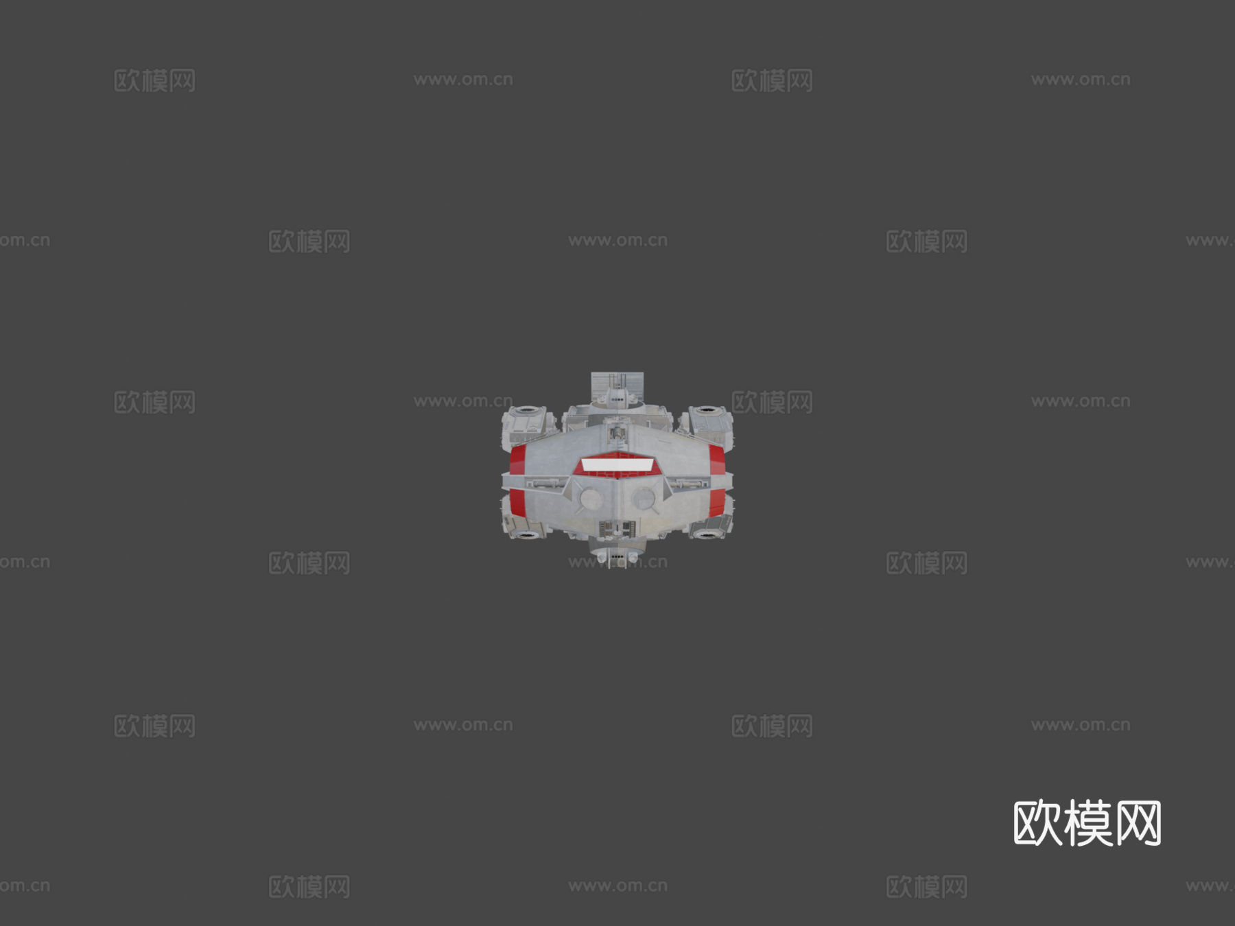 星球大战 CR90 护卫舰su模型