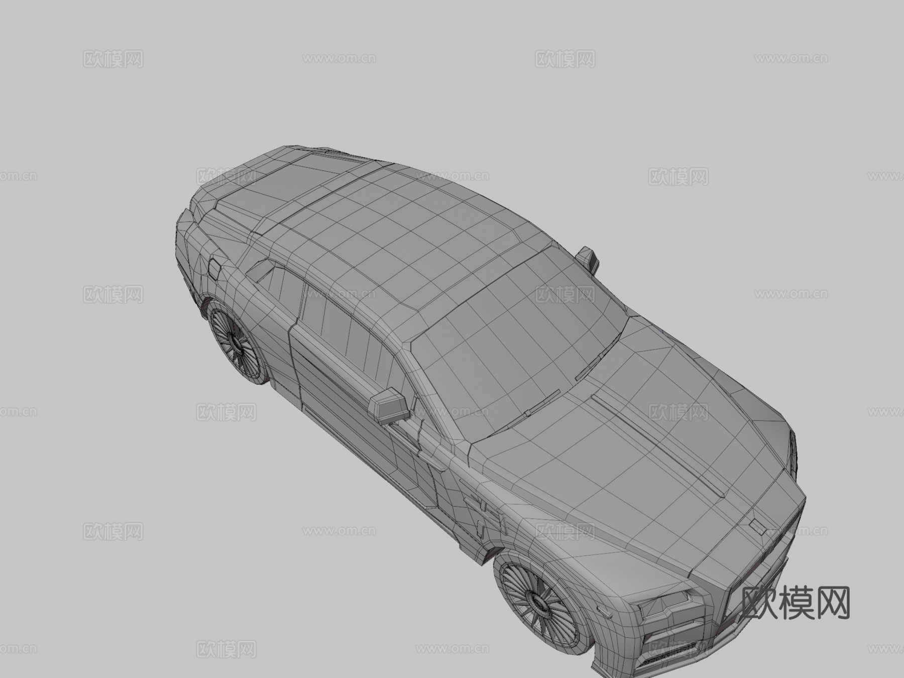 劳斯莱斯 2020 曼索里 魅影su模型