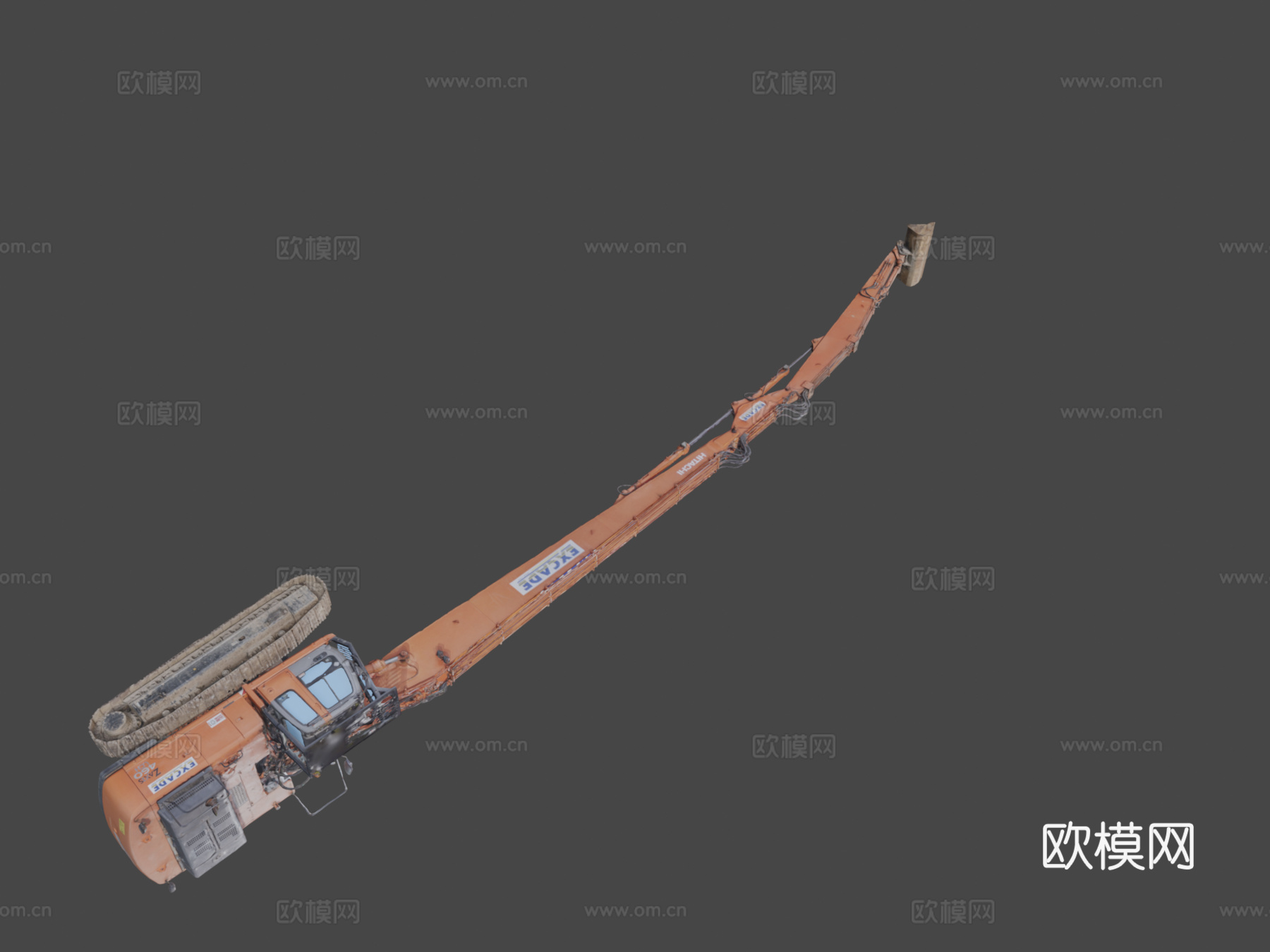 挖掘机 日立 ZX 460 LCH 系列su模型