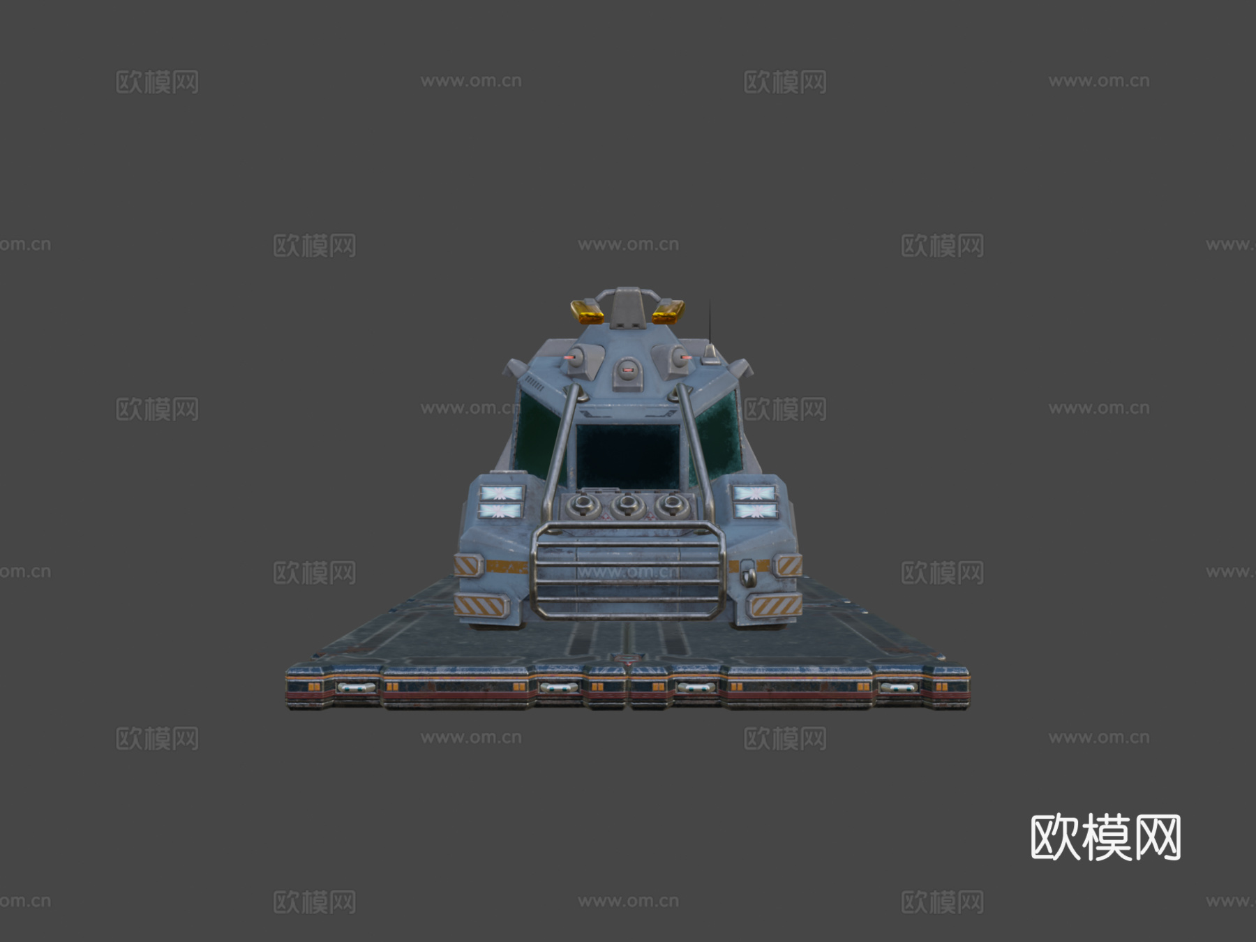 A.U.T. CF2 科幻卡车su模型