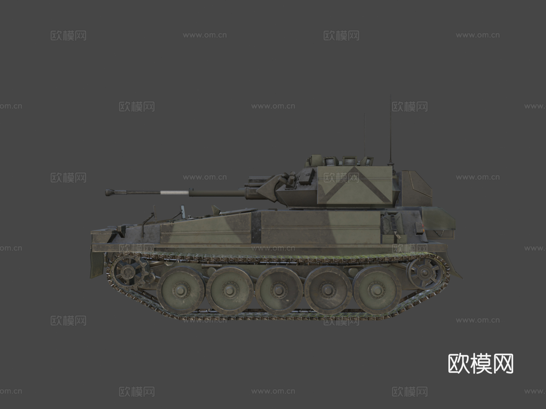 CVRT弯刀装甲侦察车su模型