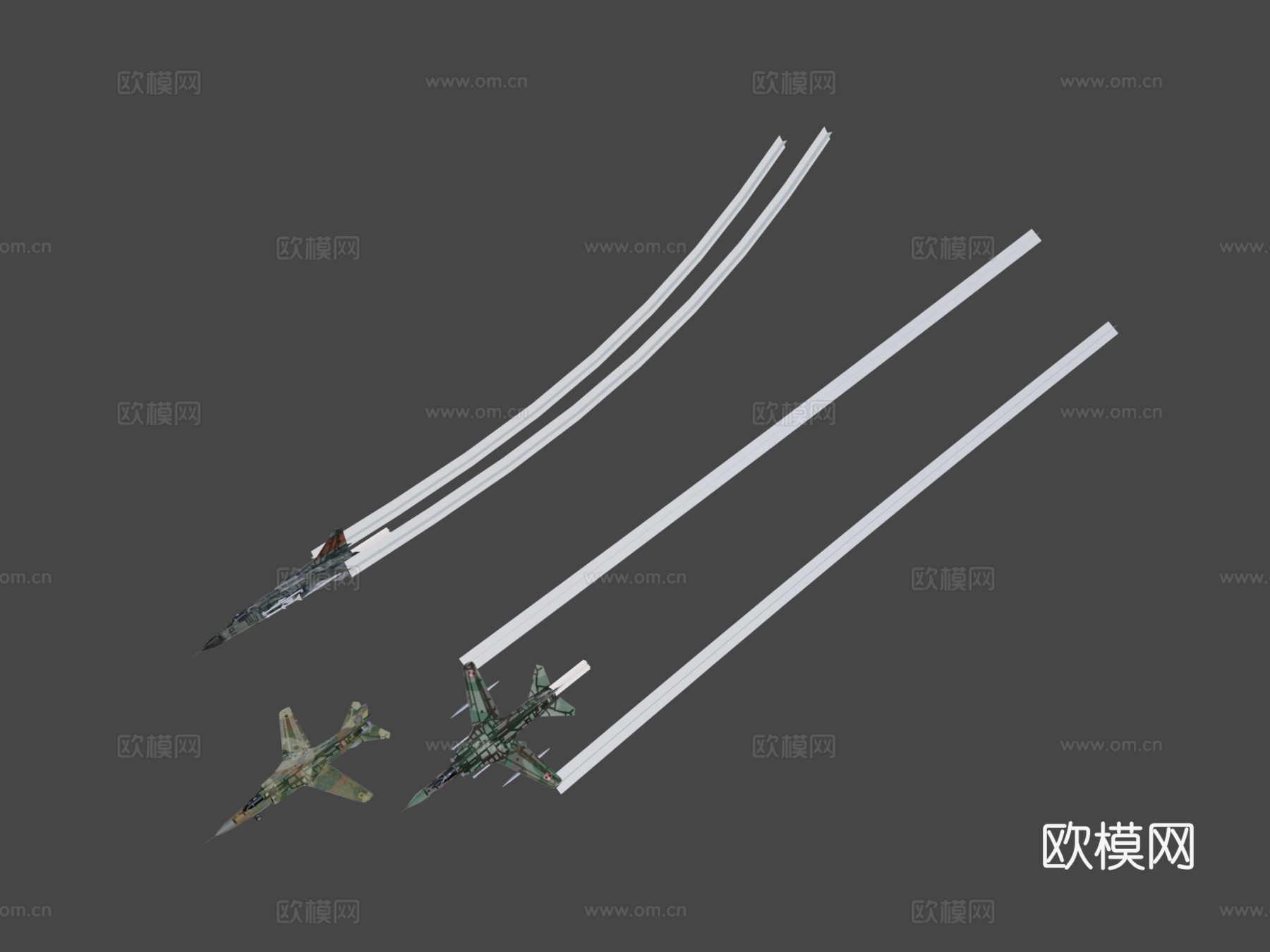 米格23鞭挞者低多边形喷气式战斗机su模型