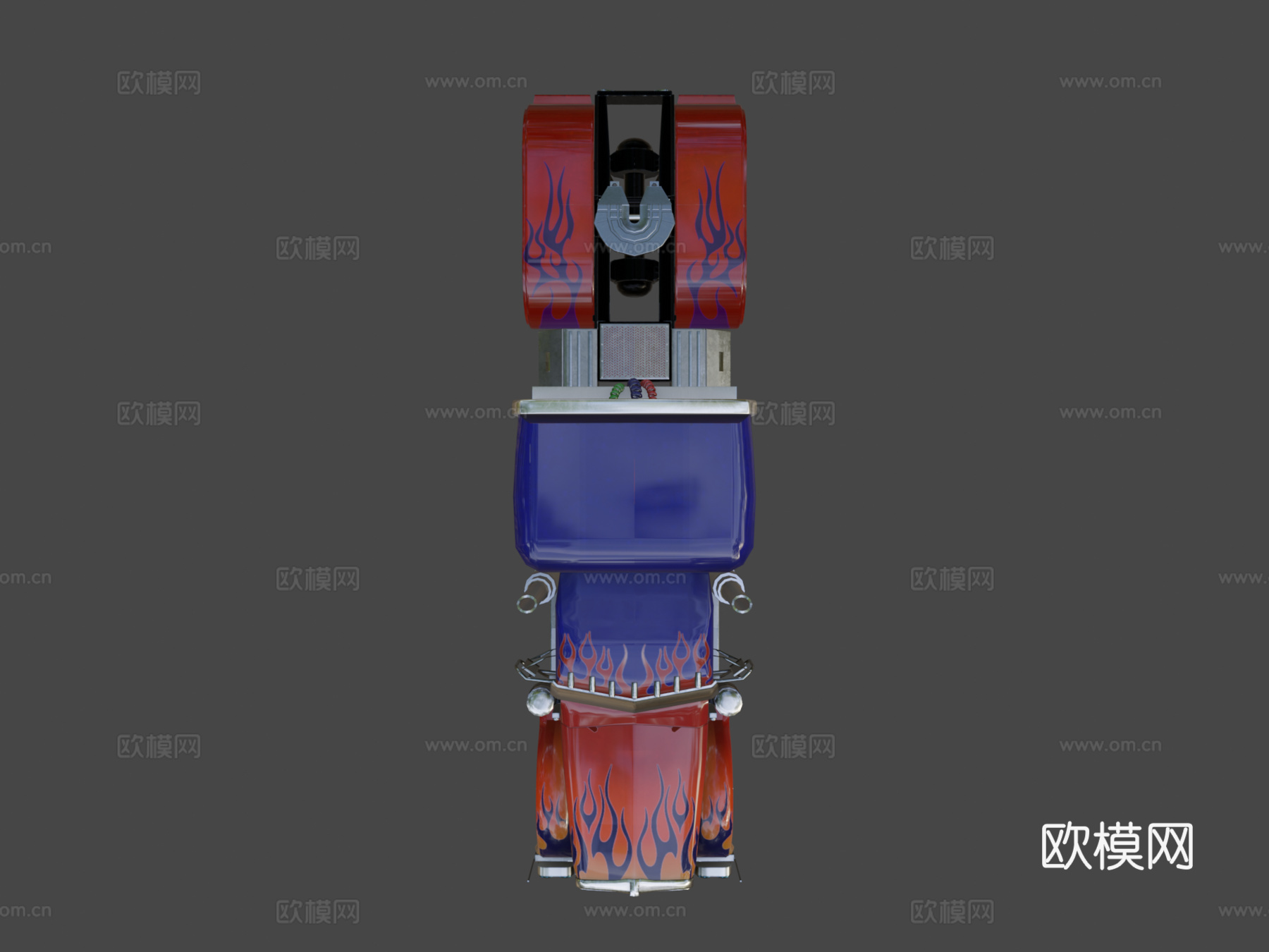 彼得比尔特 379 擎天柱su模型