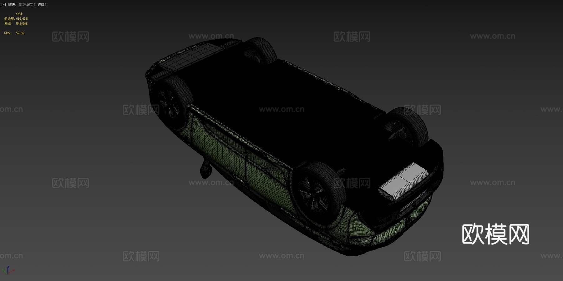 标致308 2022款su模型