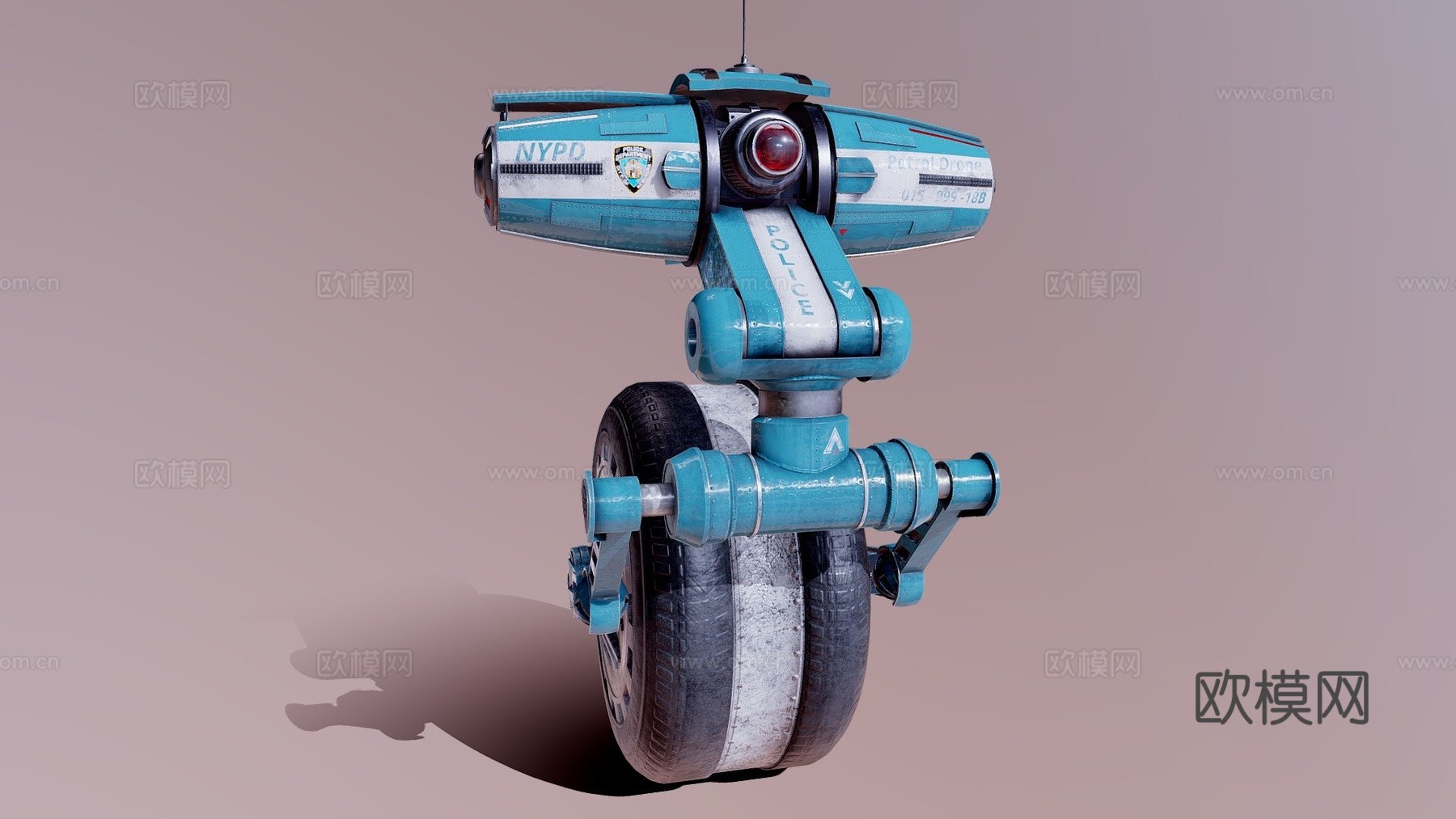 骑行机器人机器人纹理挑战su模型